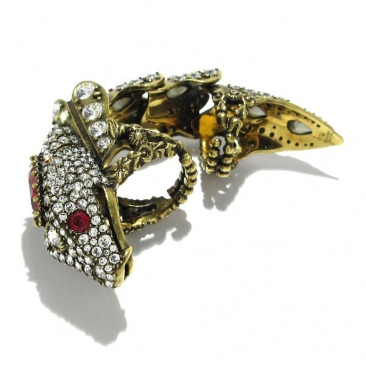 Gucci RARE Gucci Runway Ring Size ONE SIZE - 12 Thumbnail
