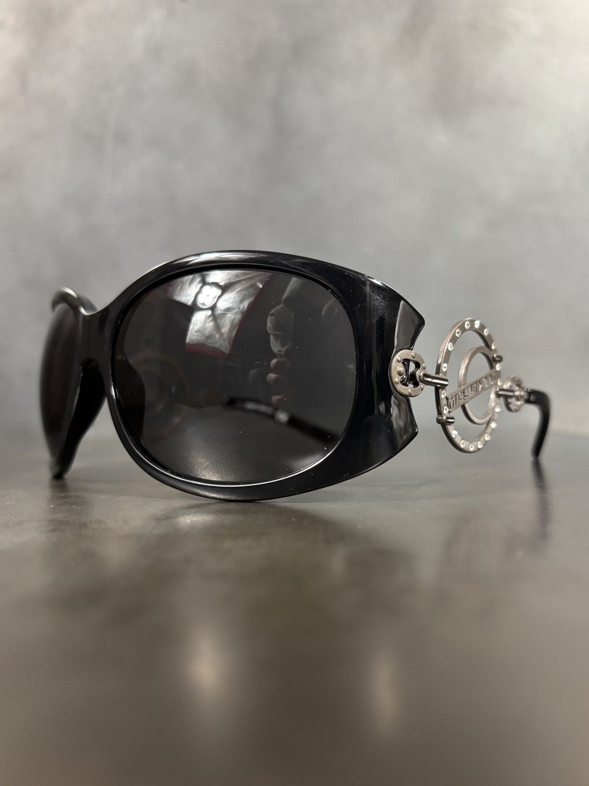 Miss Sixty Vintage Miss Sixty Sunglasses Y2K 2000s Oversized Rhinestone Size ONE SIZE - 2 Thumbnail