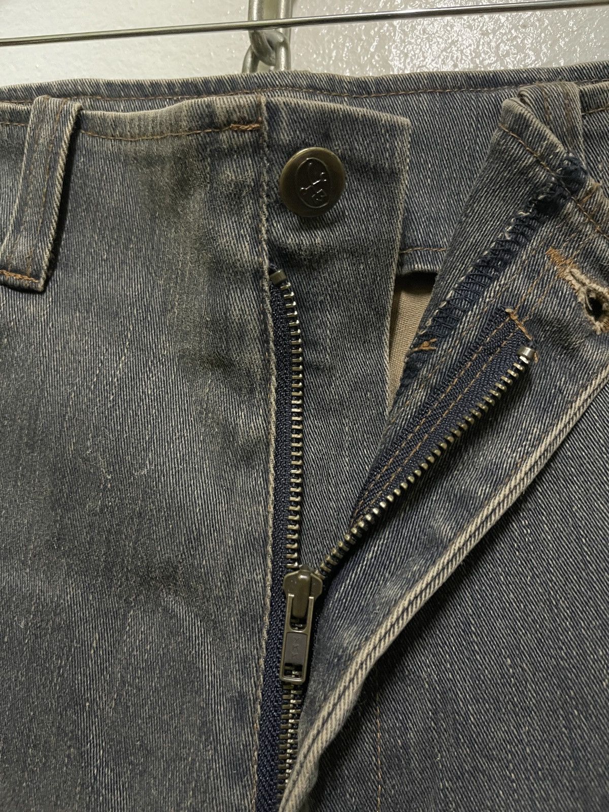 Jean Charles De Castelbajac × Vintage Castelbajac Sport Army Stretch Jeans Size 32" / US 10 / IT 46 - 8 Thumbnail