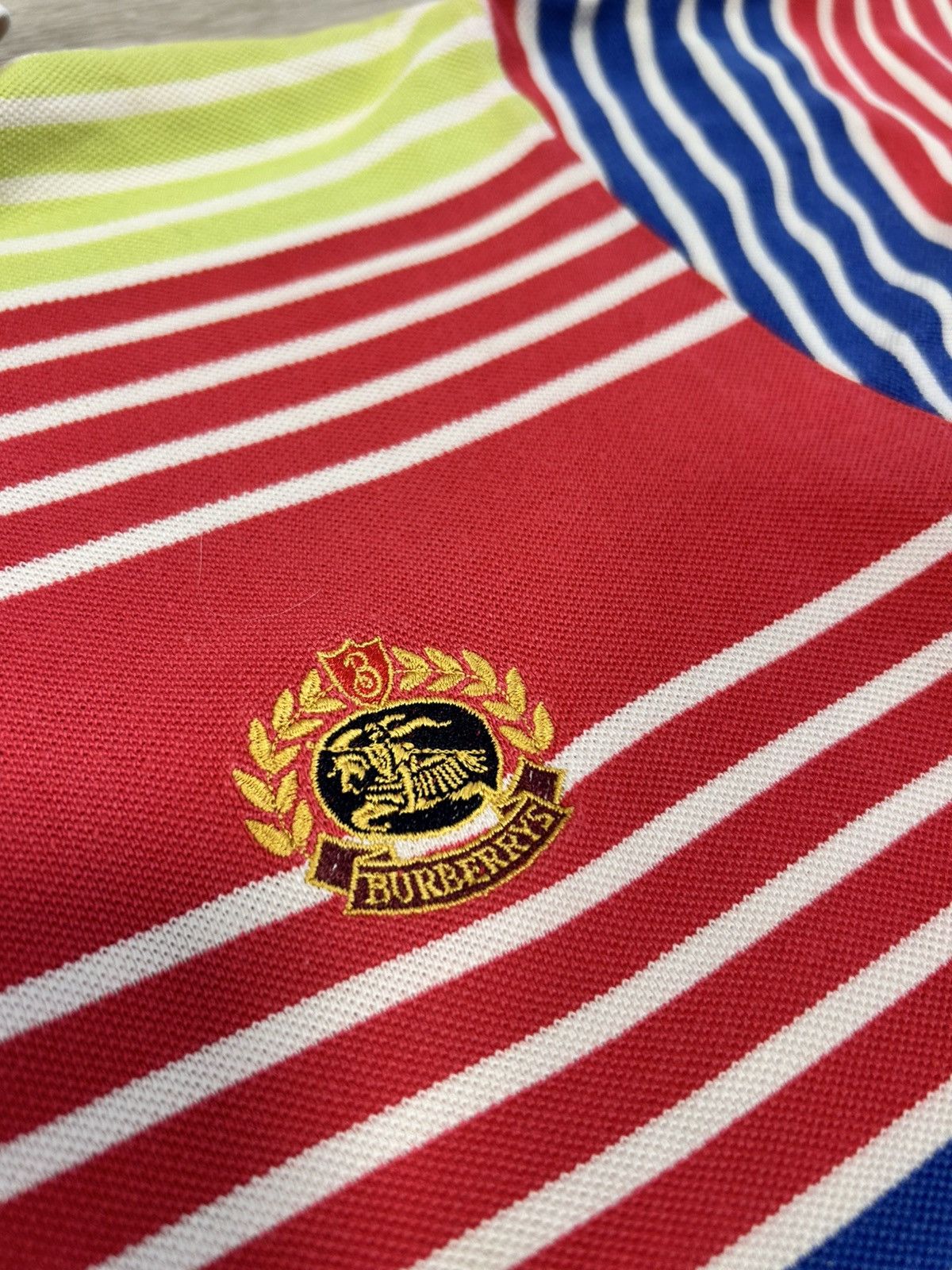 Burberry Vintage Burberrys London Polo Striped Size M UK product Size US M / EU 48-50 / 2 - 4 Thumbnail
