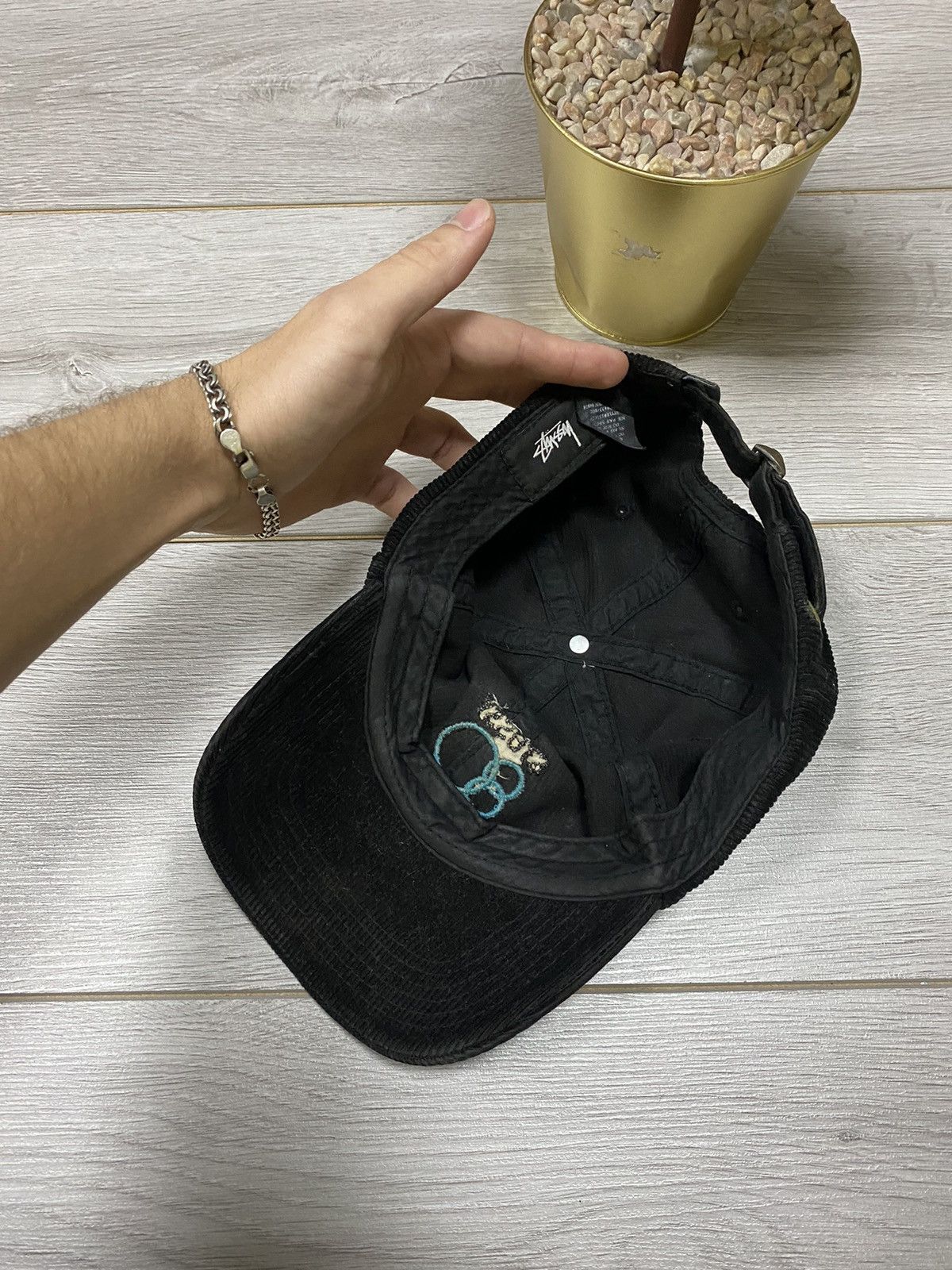 Stussy Stussy 80 corduroy cap international Size ONE SIZE - 4 Thumbnail