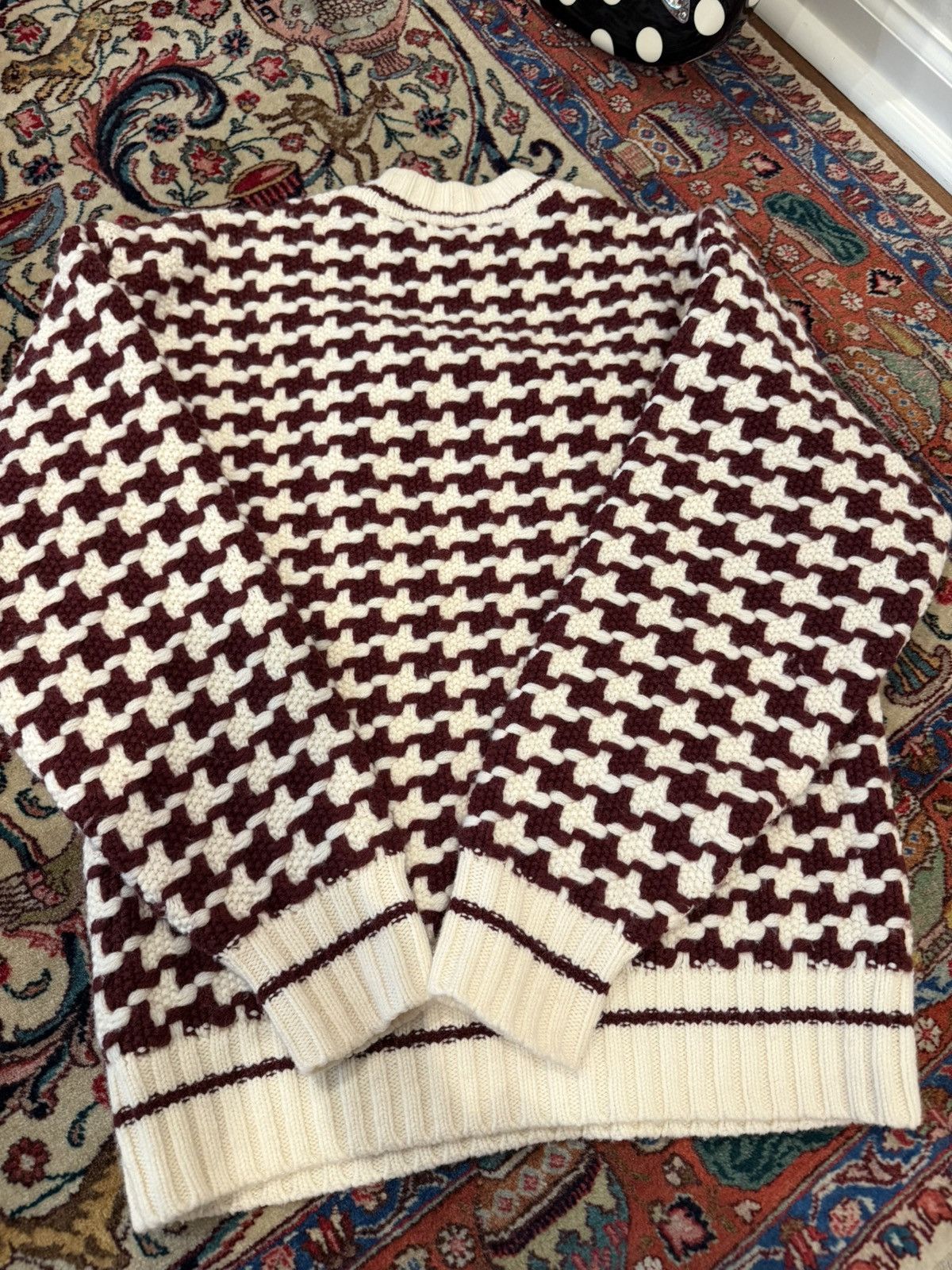 Aime Leon Dore Houndstooth sweater Size US S / EU 44-46 / 1 - 4 Thumbnail
