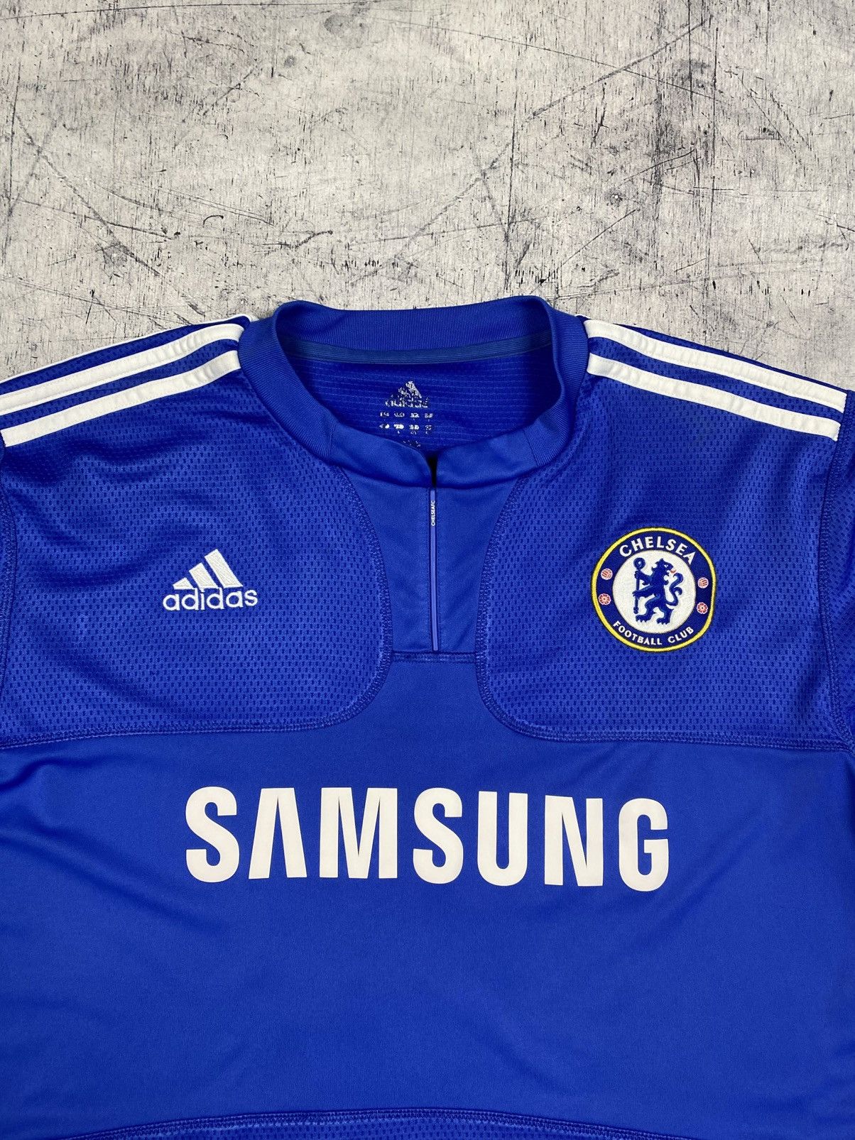 Adidas Chelsea FC 2009/10 Adidas Home Jersey – Samsung – Size L Size US L / EU 52-54 / 3 - 5 Thumbnail