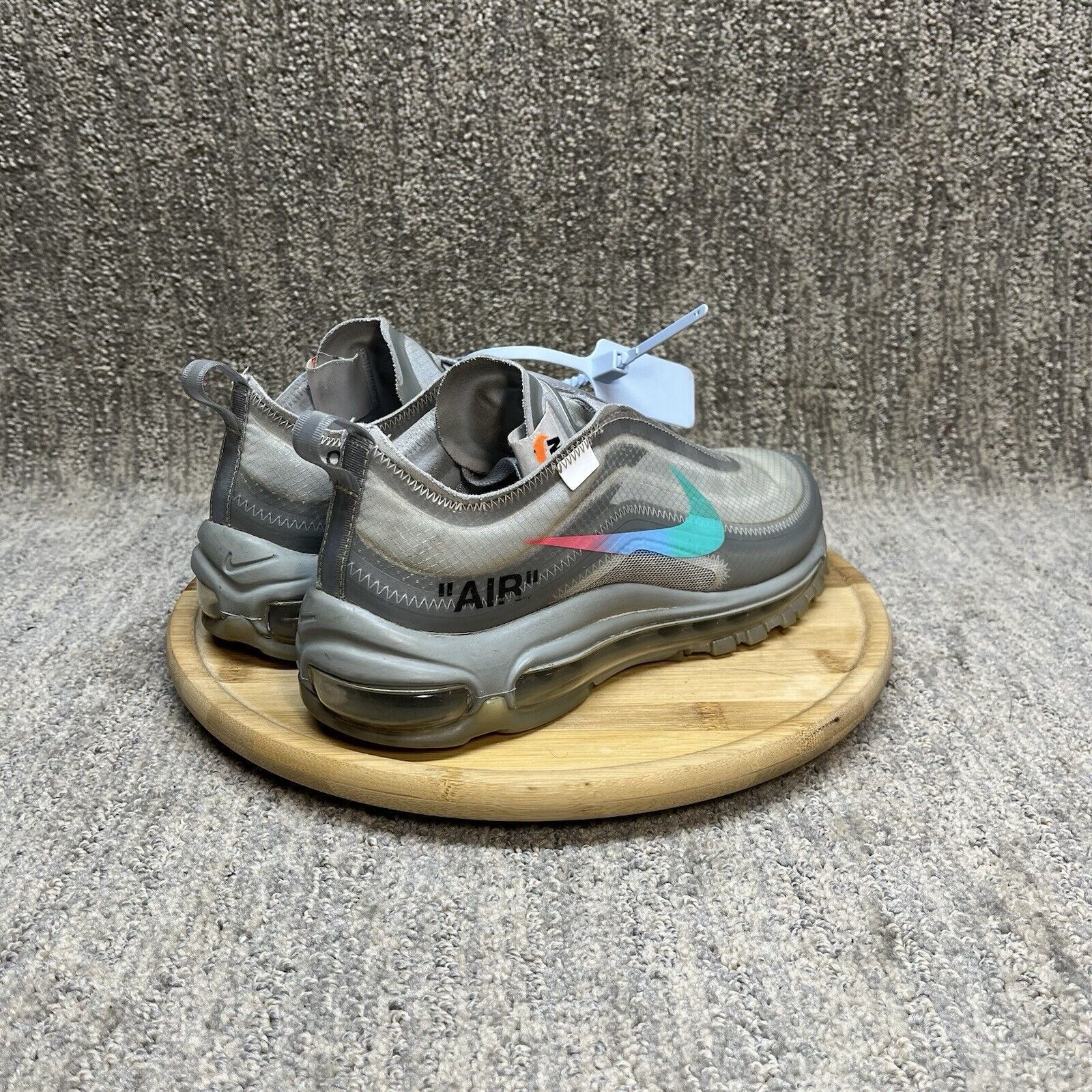 Off-White Off-White x Nike Air Max 97 ‘Menta’ Women's 7 AJ4585-101 GUC Size US 7 / IT 37 - 3 Thumbnail