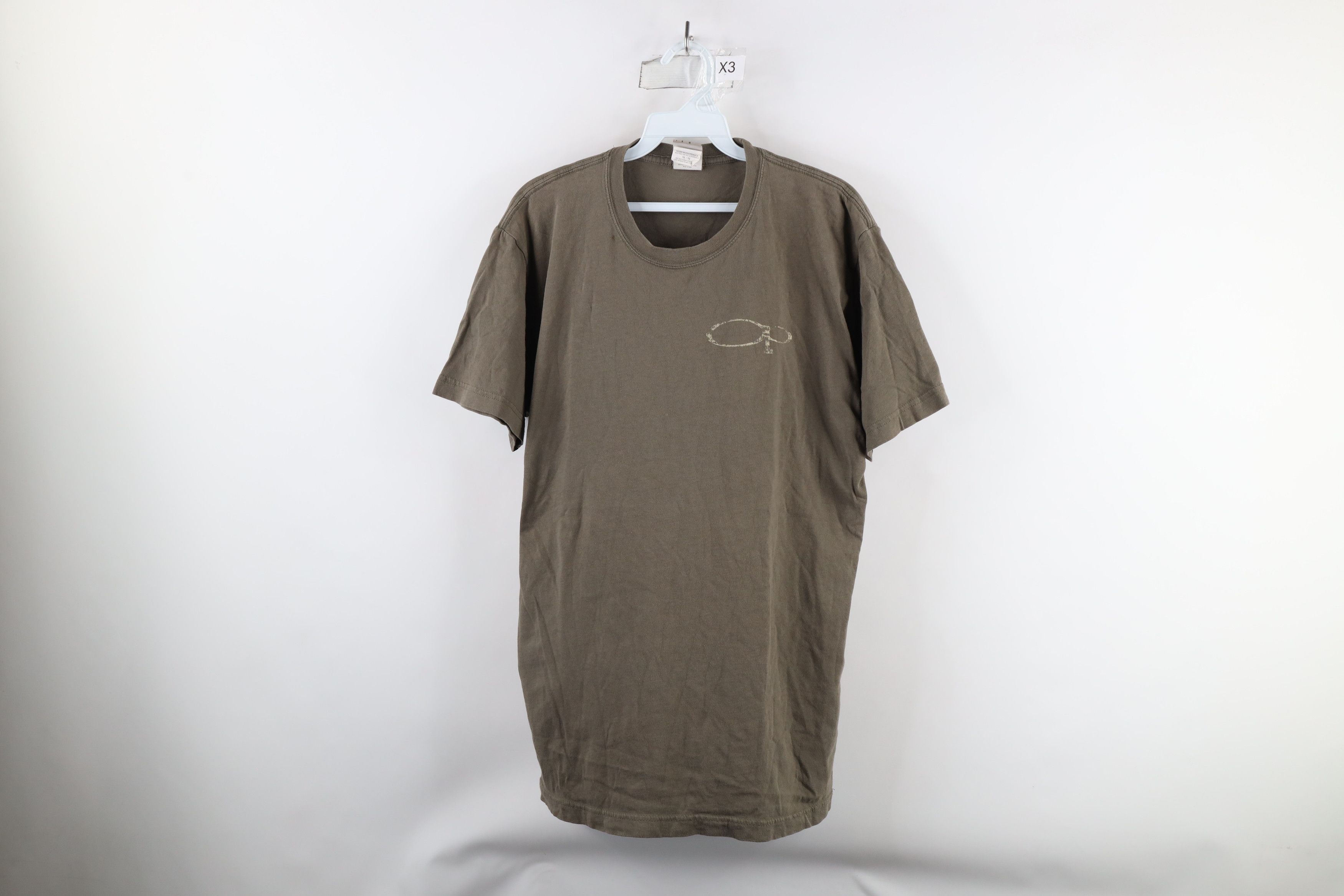 Ocean Pacific × Vintage Vintage 90s Ocean Pacific OP Spell Out Surfing T-Shirt Green Size US M / EU 48-50 / 2 - 1 Thumbnail