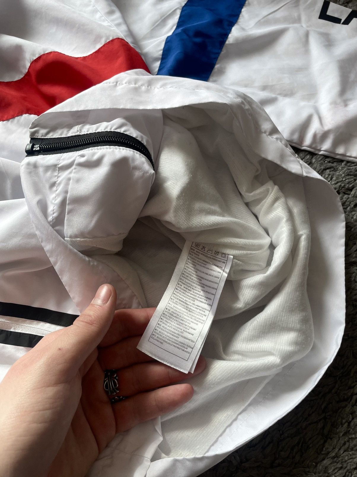 Lacoste × Vintage 00s Lacoste Light Jacket Streetwear Vintage Big Logo Rare Size US M / EU 48-50 / 2 - 19 Thumbnail