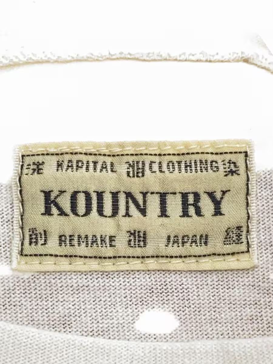 Kapital × Kapital Kountry Oversized Bone Tee Size US L / EU 52-54 / 3 - 4 Thumbnail