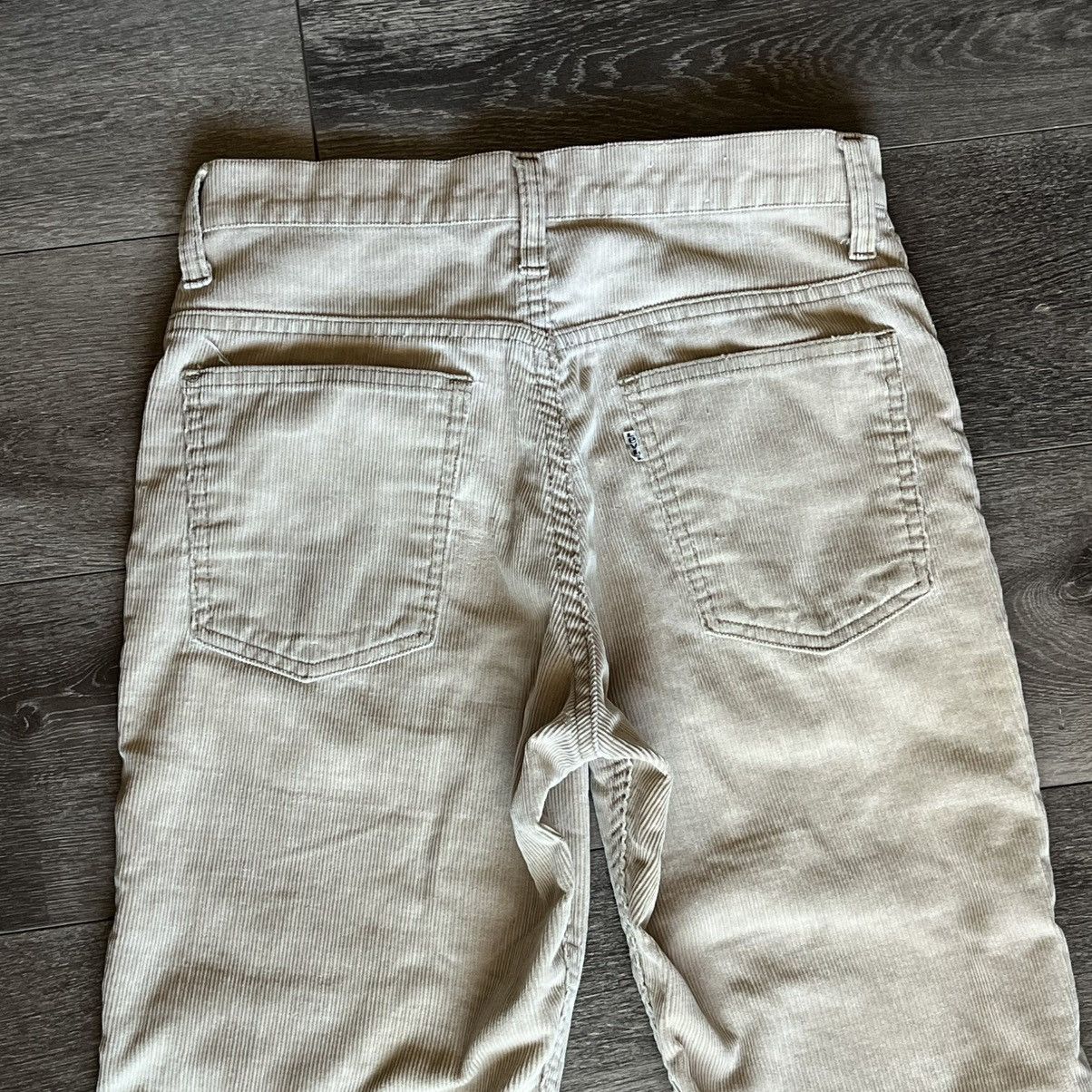 Levi's Vintage 1970s Levi’s Corduroy Bell Bottom Flare Jeans 27x28 Size US 27 - 3 Thumbnail