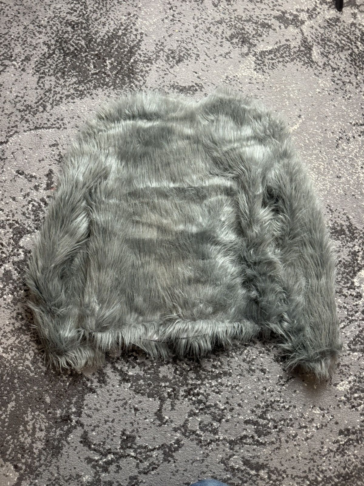 If Six Was Nine Atmosphere Opium Fuzzy Fur Owens Style Vest Sweatshirts Size US S / EU 44-46 / 1 - 6 Thumbnail