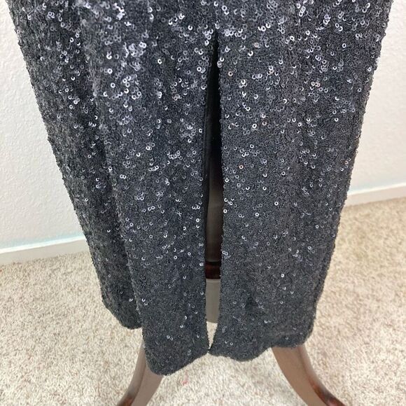 Dress the Population Dress The Population black sequin sheath maxi long dress wo Size L / US 10 / IT 46 - 9 Thumbnail