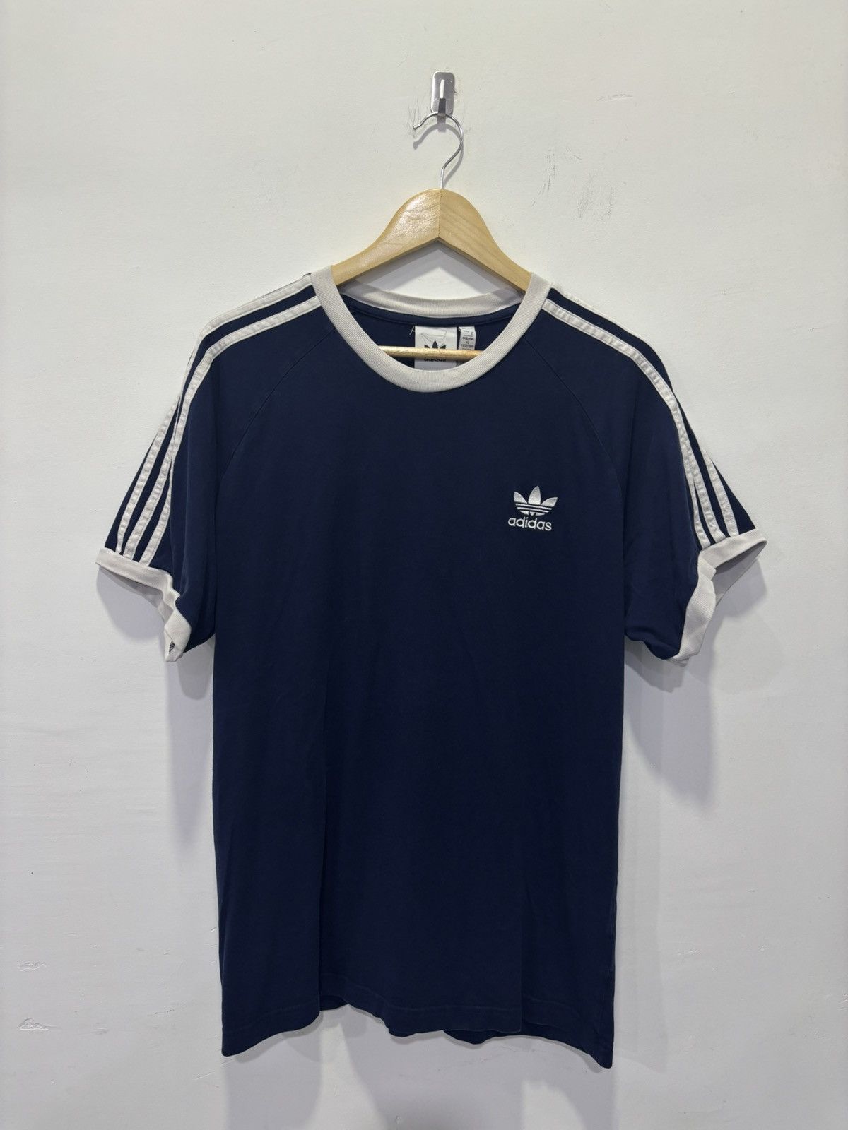 Adidas Adidas Ringer Tshirt Size US XL / EU 56 / 4 - 1 Thumbnail