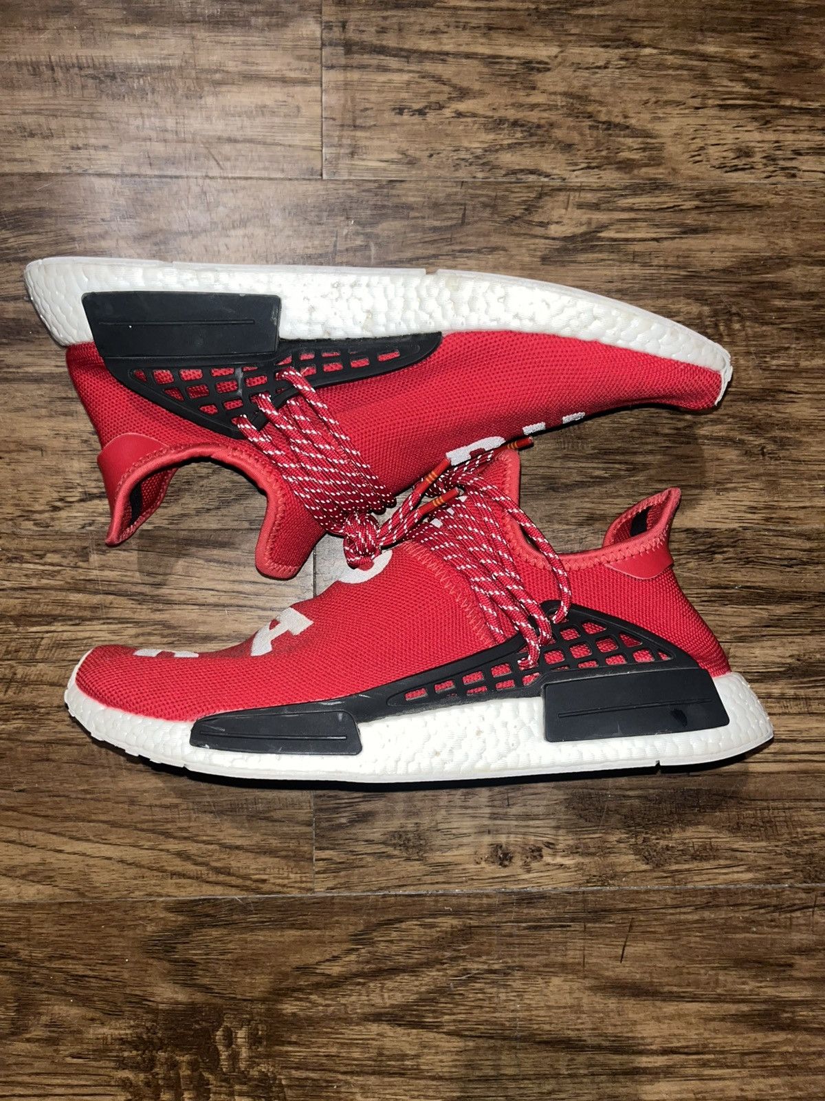 Adidas × Pharrell Human Race Scarlet Size US 9.5 / EU 42-43 - 1 Thumbnail
