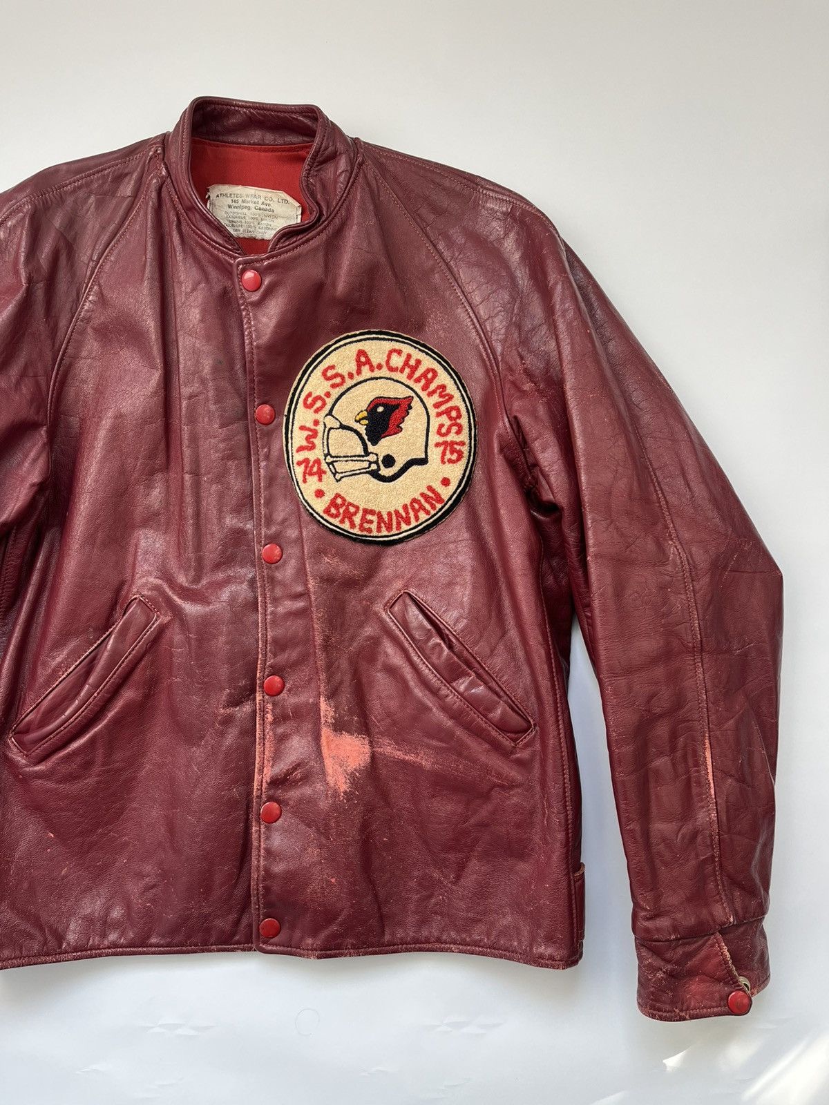 Other Vintage 70’s leather varsity jacket Size US M / EU 48-50 / 2 - 3 Thumbnail