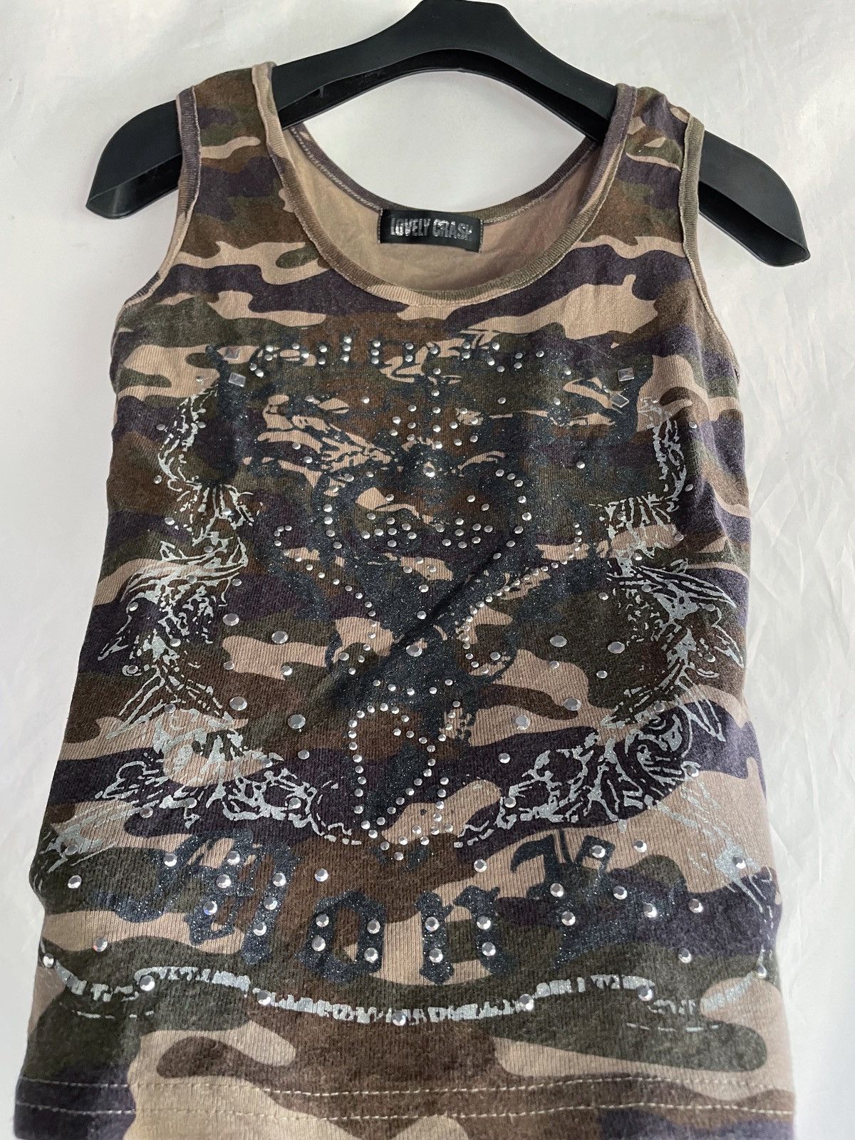PPFM Y2K LOVELY CRASH GOTHIC TANK TOP Size US XS / EU 42 / 0 - 2 Thumbnail