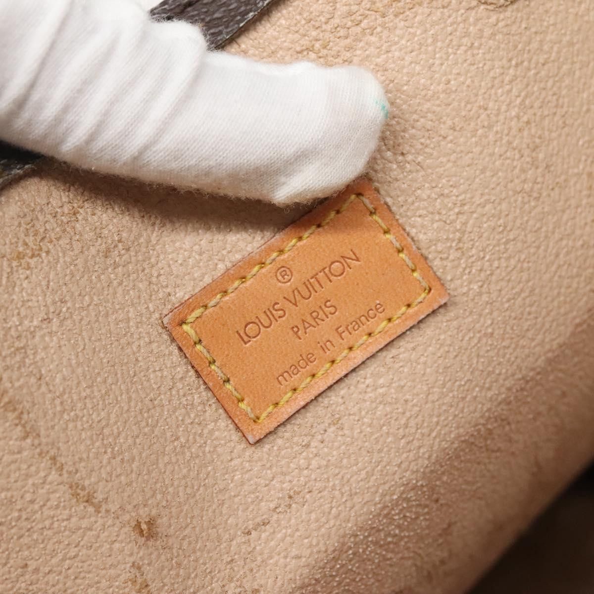 Louis Vuitton LOUIS VUITTON Monogram Sac Plat Hand Bag M51140 Size ONE SIZE - 14 Thumbnail