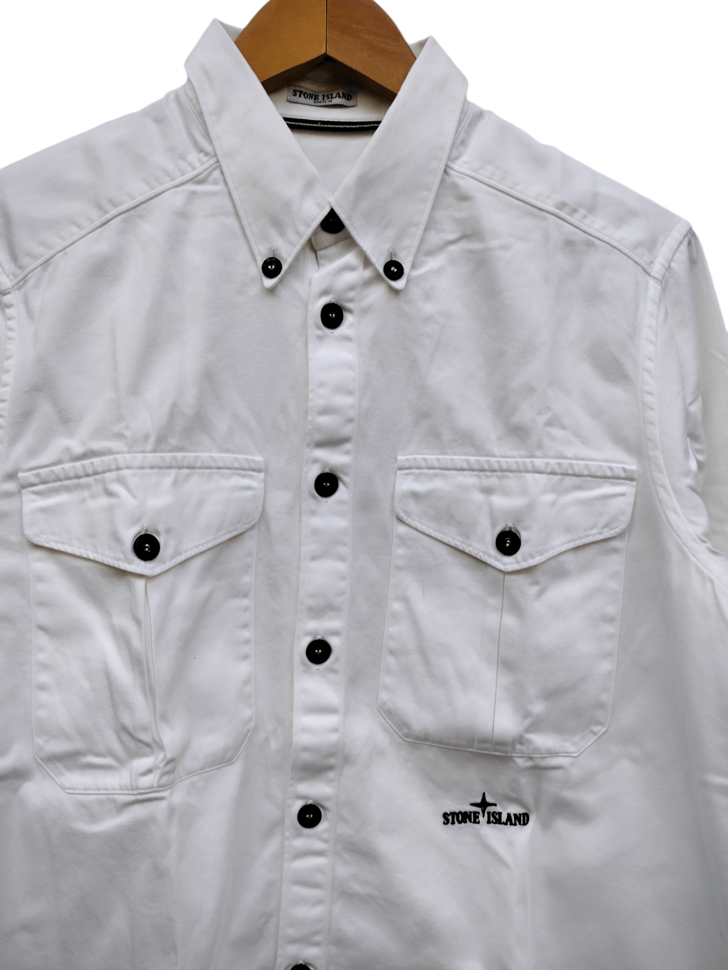 Massimo Osti 2007 Stone island Button shirt Size US M / EU 48-50 / 2 - 2 Thumbnail