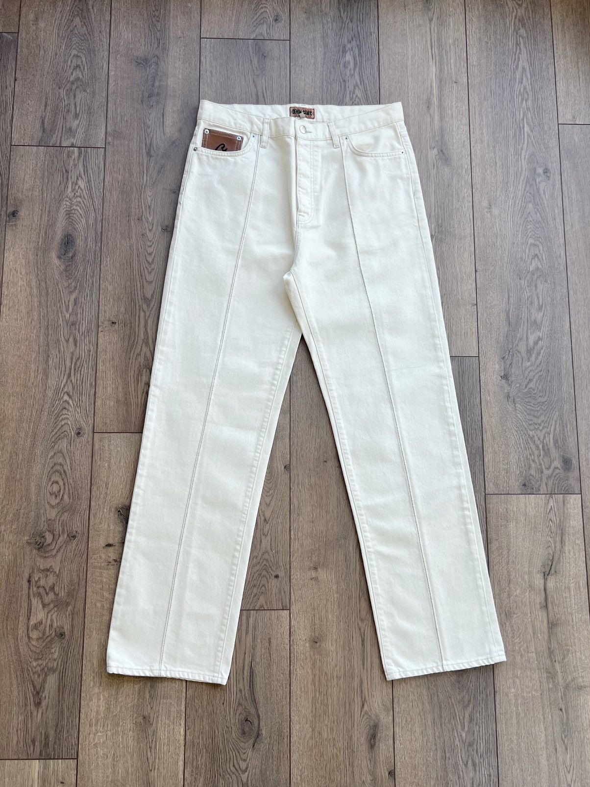 Corteiz Corteiz C-Star Denim Jeans “White” Large Size US 34 / EU 50 - 2 Thumbnail