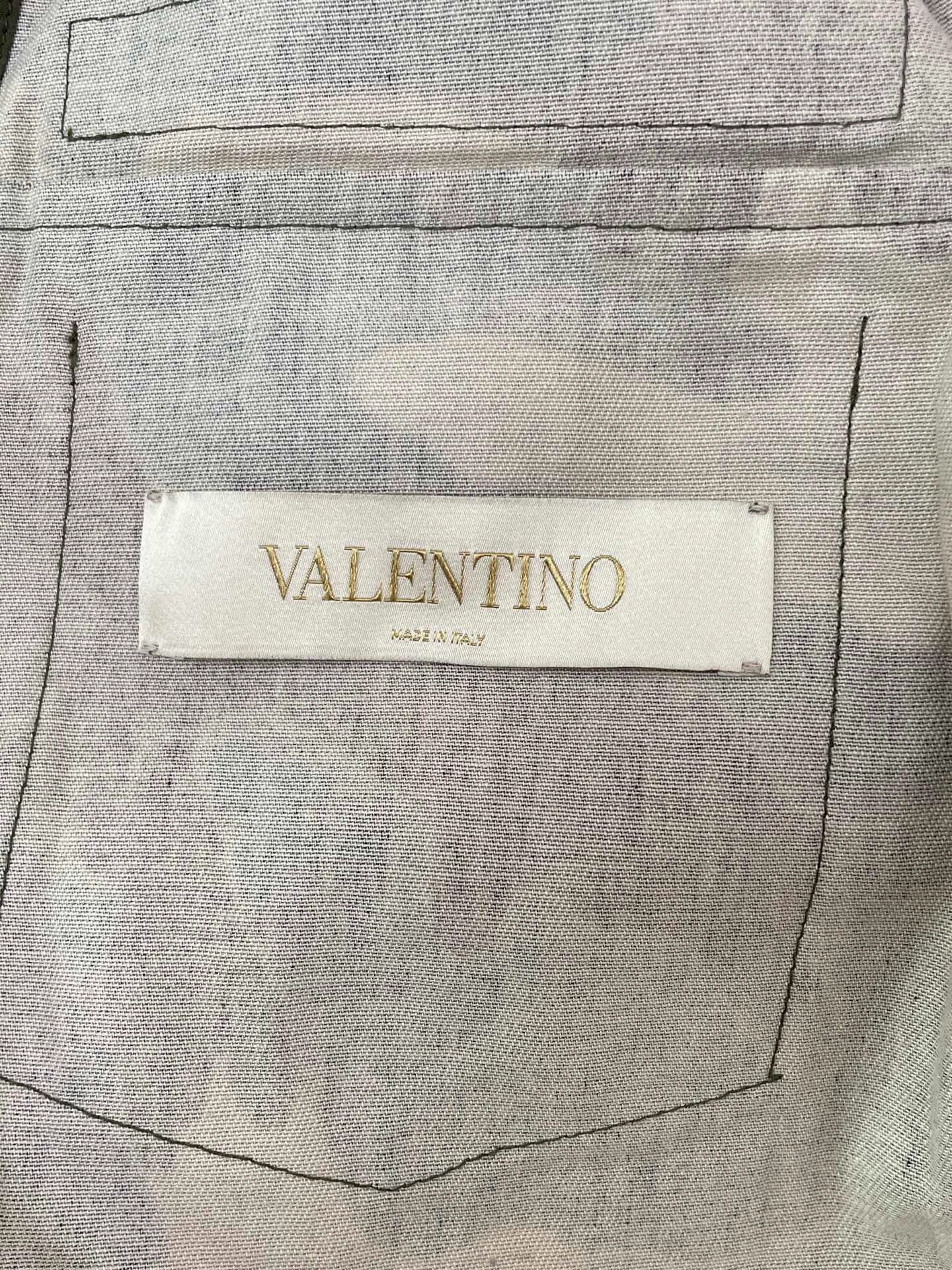 Valentino Valentino Beaded Camouflage Star Shirt Jacket Size US M / EU 48-50 / 2 - 5 Thumbnail