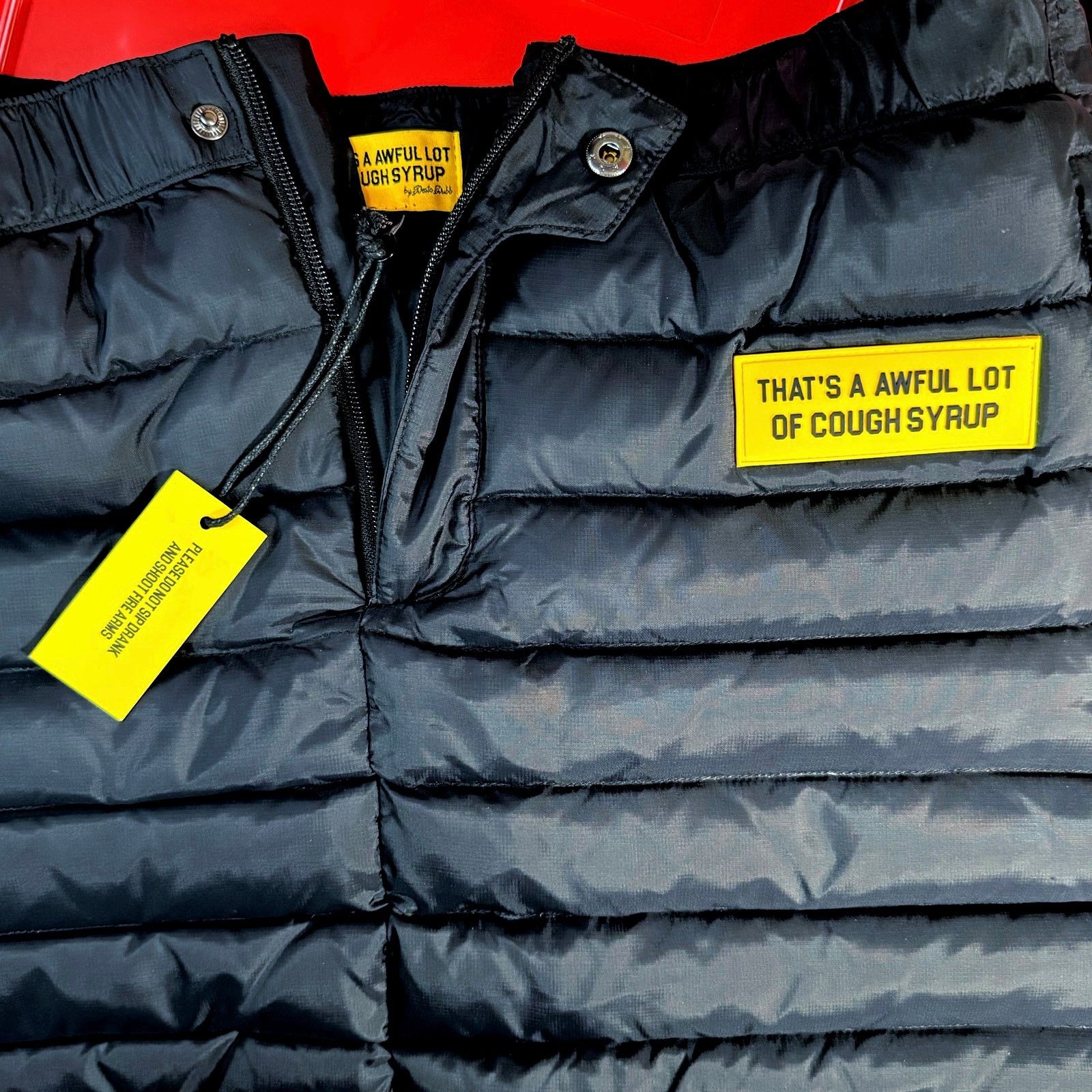 Awful Lot of Cough Syrup •NWT• Awful Lot of Cough Syrup puffy black skirt • XL Size 36" / US 14 / IT 50 - 3 Thumbnail