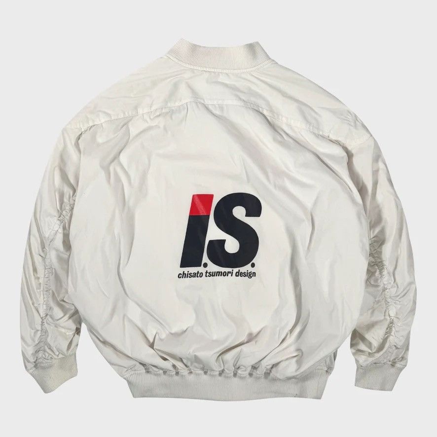 Issey Miyake Issey Miyake Tsumori Chisato vintage Carelabels White Bomber Size US L / EU 52-54 / 3 - 6 Thumbnail