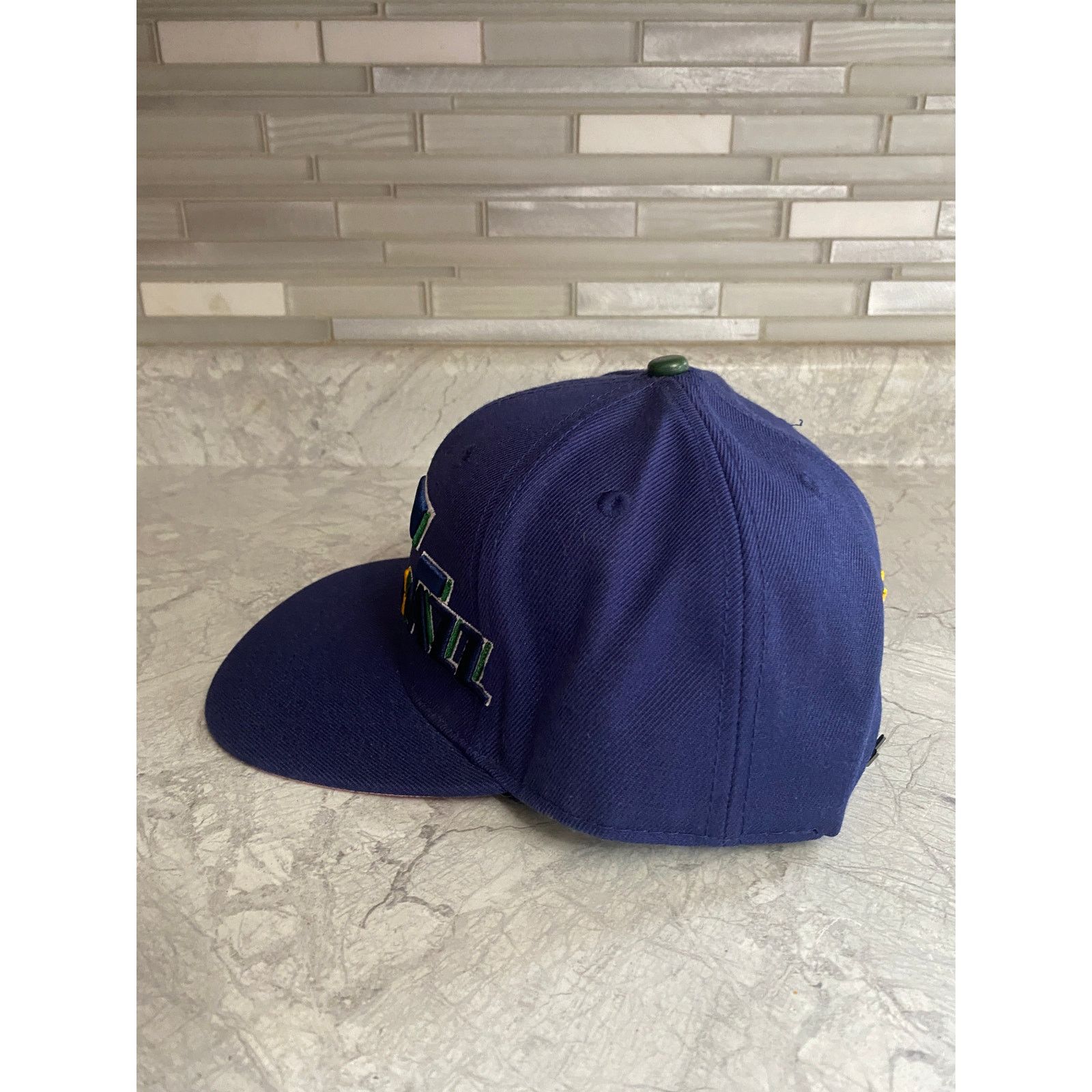 Pro Standard Utah Jazz Multiple-patch NBA Basketball Snapback Hat Size ONE SIZE - 4 Thumbnail
