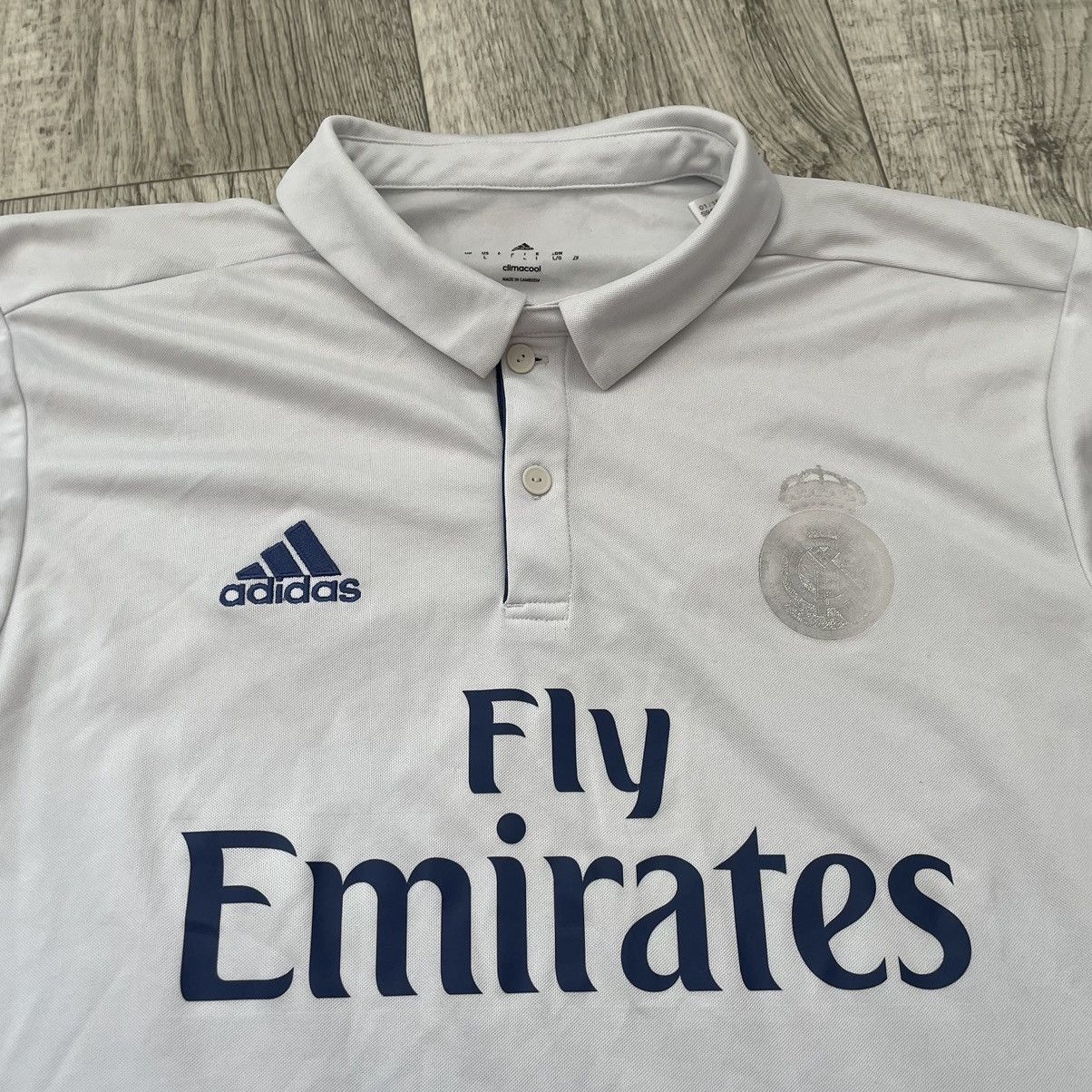 Adidas Adidas Real Madrid jersey Fly Emirates tee shirt Size US L / EU 52-54 / 3 - 2 Thumbnail