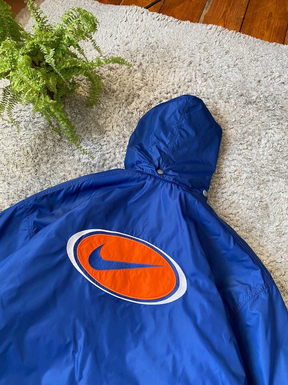 Nike × Vintage 90s Nike Vintage Puffer Light Jacket Streetwear Logo Swoosh Size US M / EU 48-50 / 2 - 3 Thumbnail