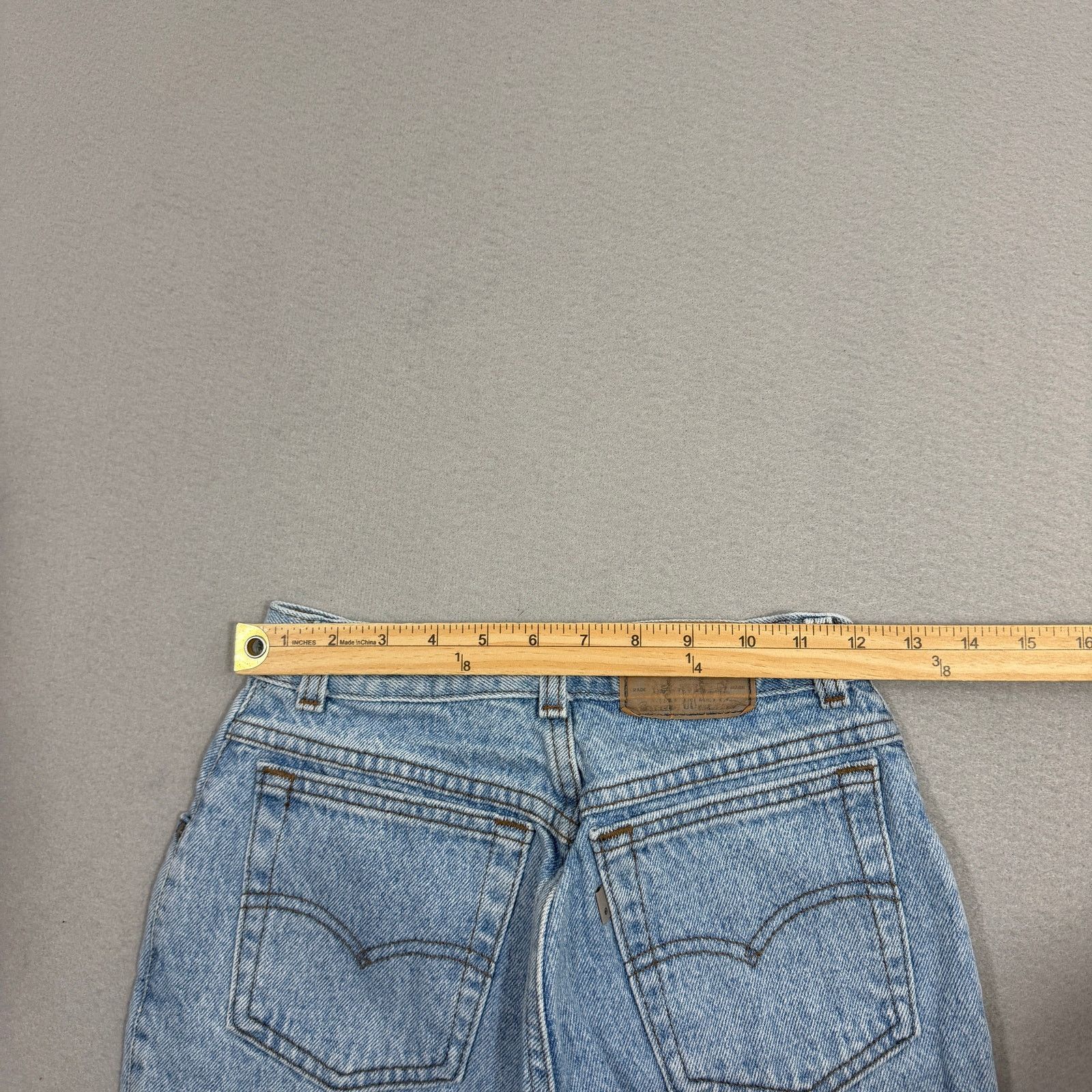 Vintage Vintage Levis 900 Jeans Women's 7 (24x30) Blue Mom High Rise Size 24" / US 00 / IT 34 - 8 Thumbnail