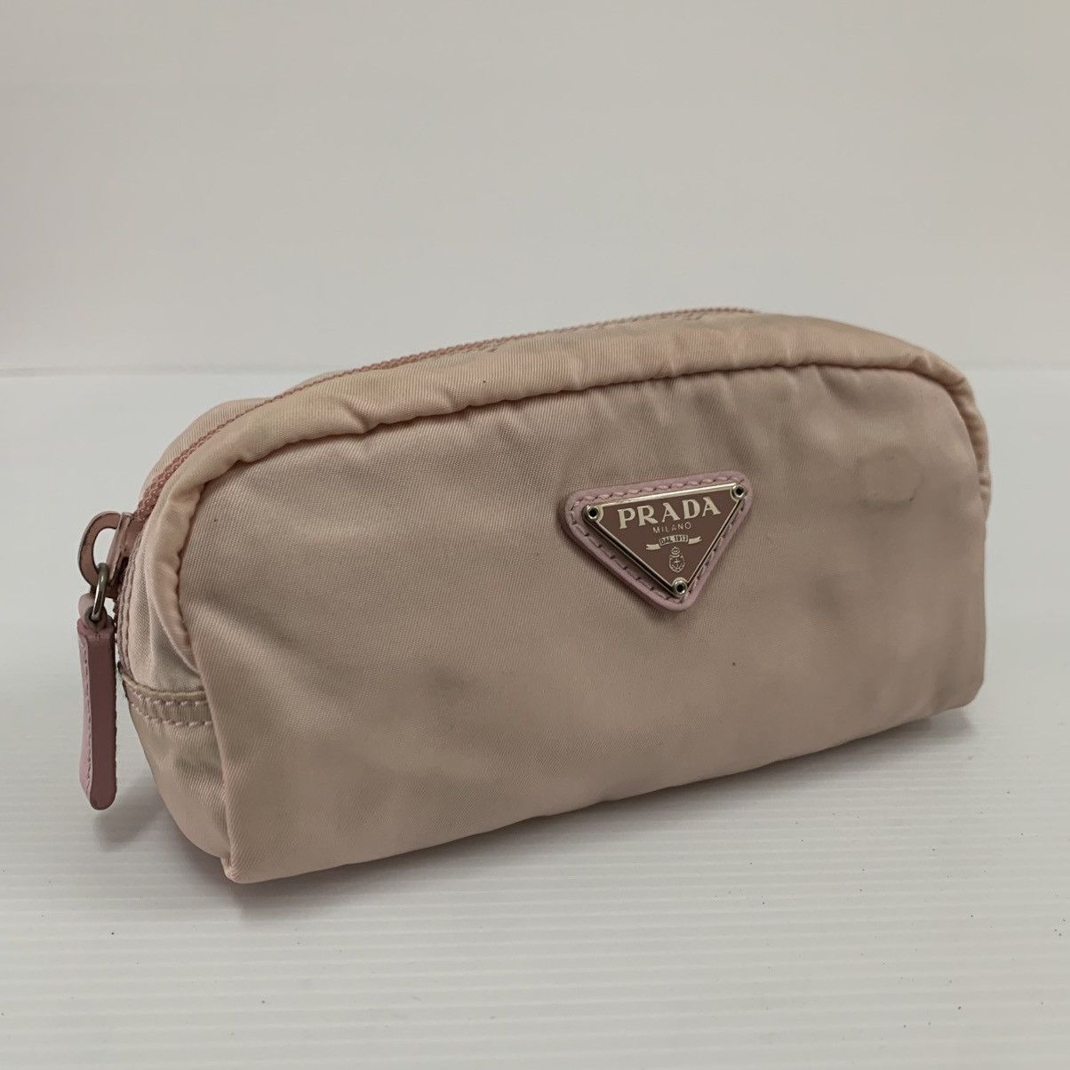 Prada Prada Pink Nylon Coin Bag Size ONE SIZE - 1 Thumbnail