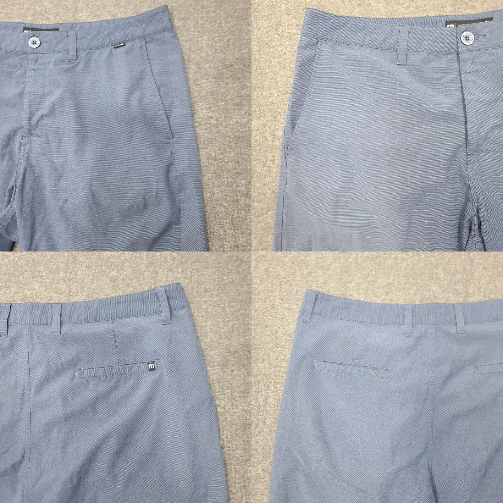 TravisMathew TravisMathew Beck Men’s 36 Blue Golf Shorts Performance Stretch Lightweight 10in Chino Casual Summer (Mens) Size US 36 / EU 52 - 8 Thumbnail
