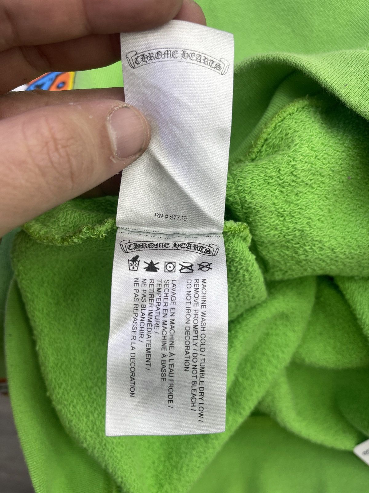 Chrome Hearts Chrome hearts sex records green hoodie Size US L / EU 52-54 / 3 - 5 Thumbnail
