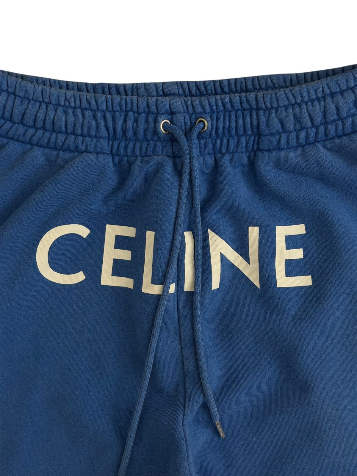 Celine Celine Blue Classic Logo Sweatpants Size US 32 / EU 48 - 3 Thumbnail