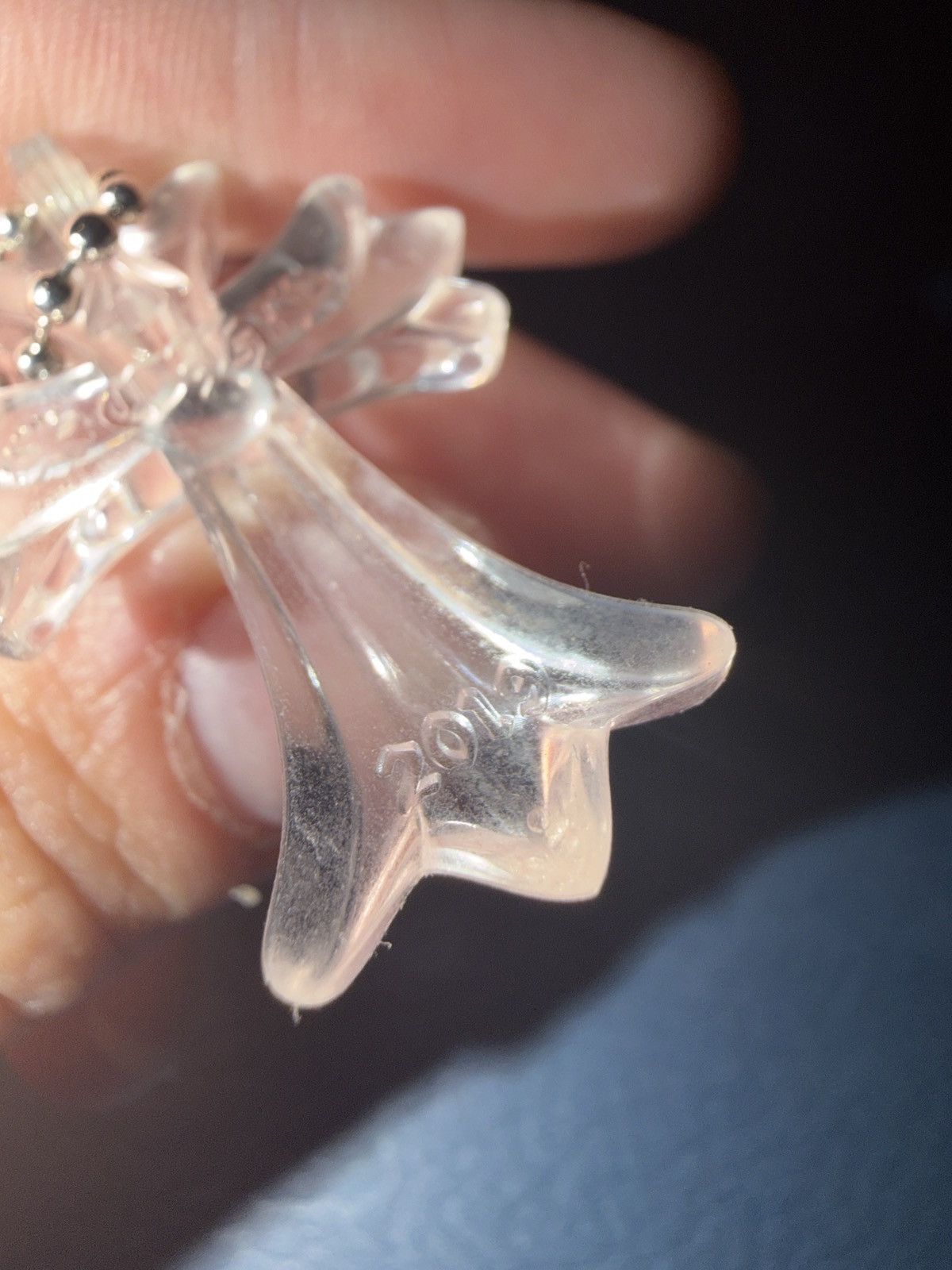 Chrome Hearts SILICONE CROSS NECKLACE "CLEAR" Size ONE SIZE - 6 Thumbnail
