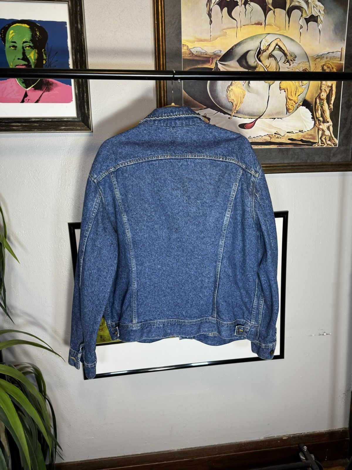 Lee × Vintage Vintage Lee Riders Denim Trucker Jacket Blue Jean 153438 Size US L / EU 52-54 / 3 - 2 Thumbnail