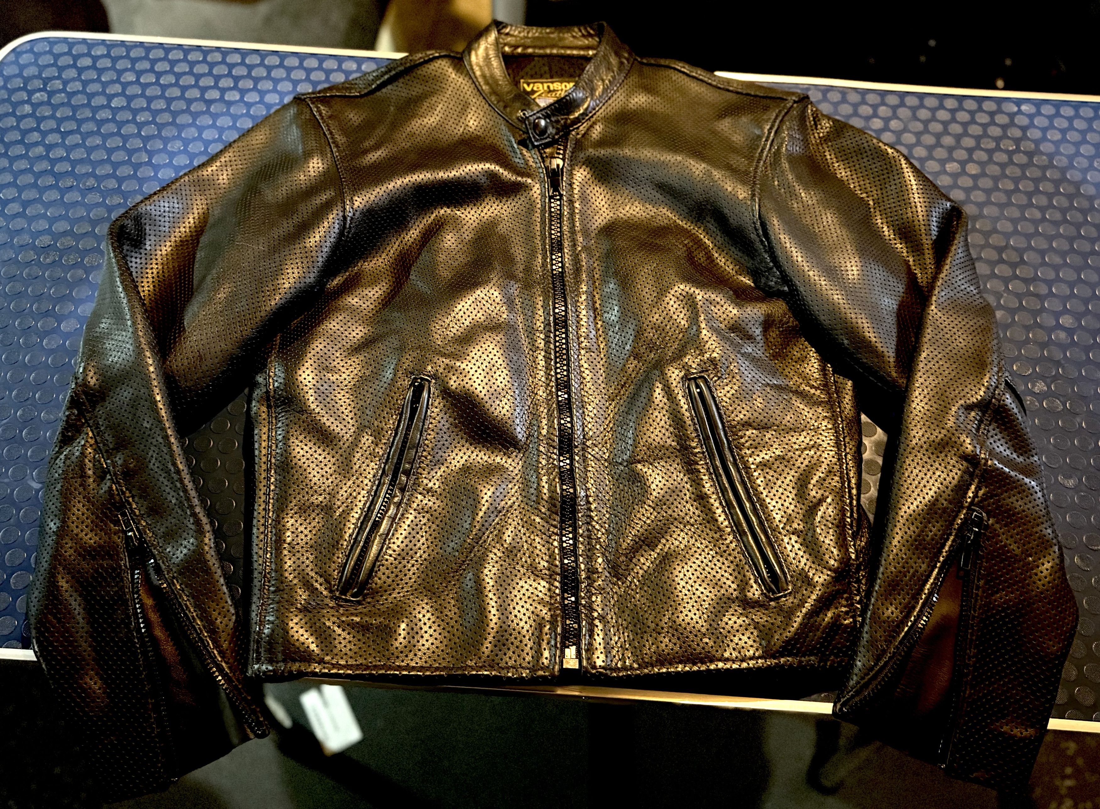 Vanson Leathers 90’s Vintage Vanson Properf Drifter MD Excellent!! Size US M / EU 48-50 / 2 - 3 Thumbnail