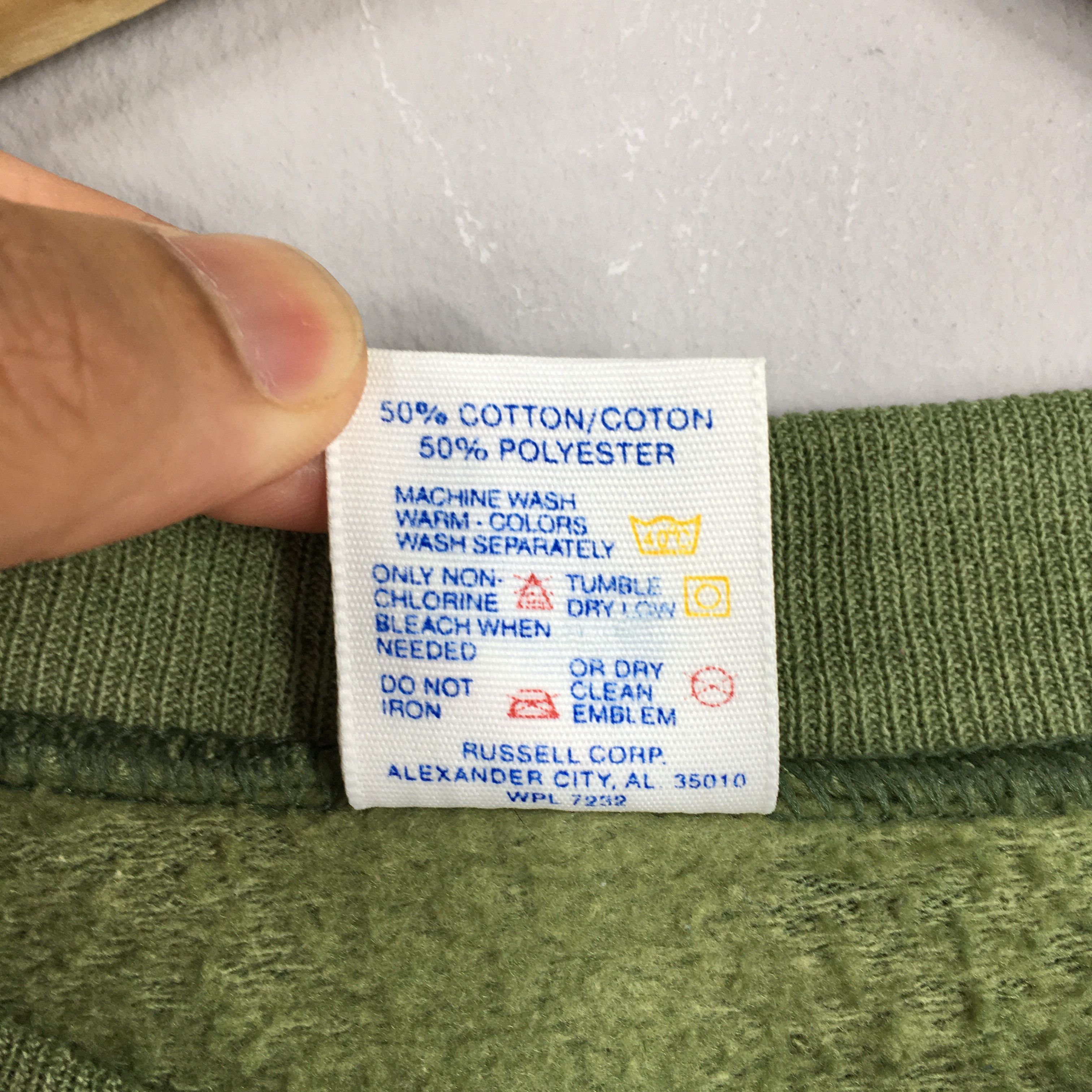 Bicycle × Vintage Vintage 80s J.Rag USA Crankset Bicycle Green Sweatshirt L Size US L / EU 52-54 / 3 - 10 Thumbnail