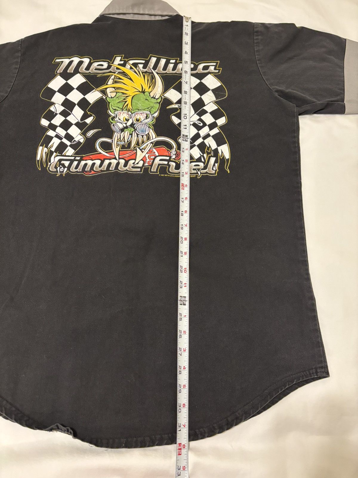 Band Tees Metallica Vintage Gimme Fuel 1997 Concert Shirt. Bowling Size US L / EU 52-54 / 3 - 13 Thumbnail