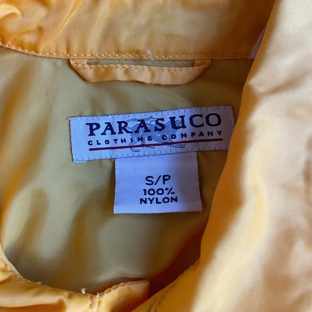 Designer Parasuco yellow nylon vest. Size S / US 4 / IT 40 - 3 Thumbnail