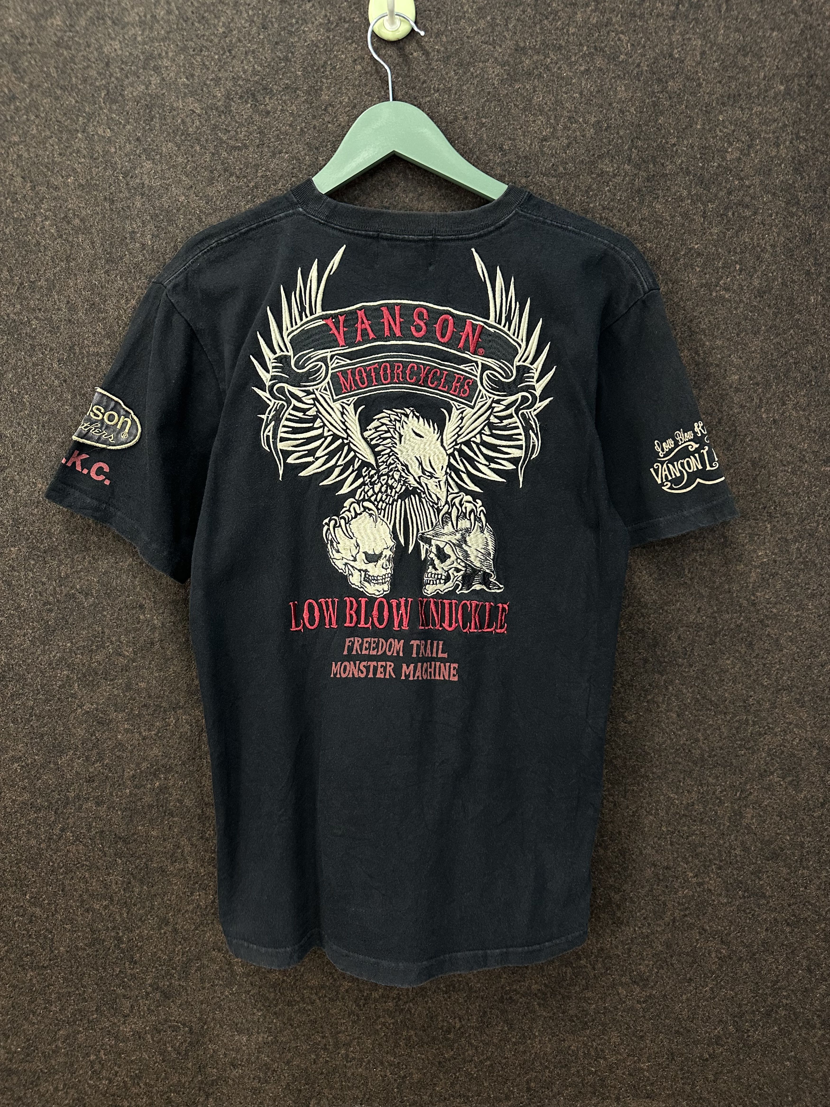 Vanson Leathers Vanson Leathers Motorcycles Low blow Knuckle A1050 Size US M / EU 48-50 / 2 - 1 Thumbnail