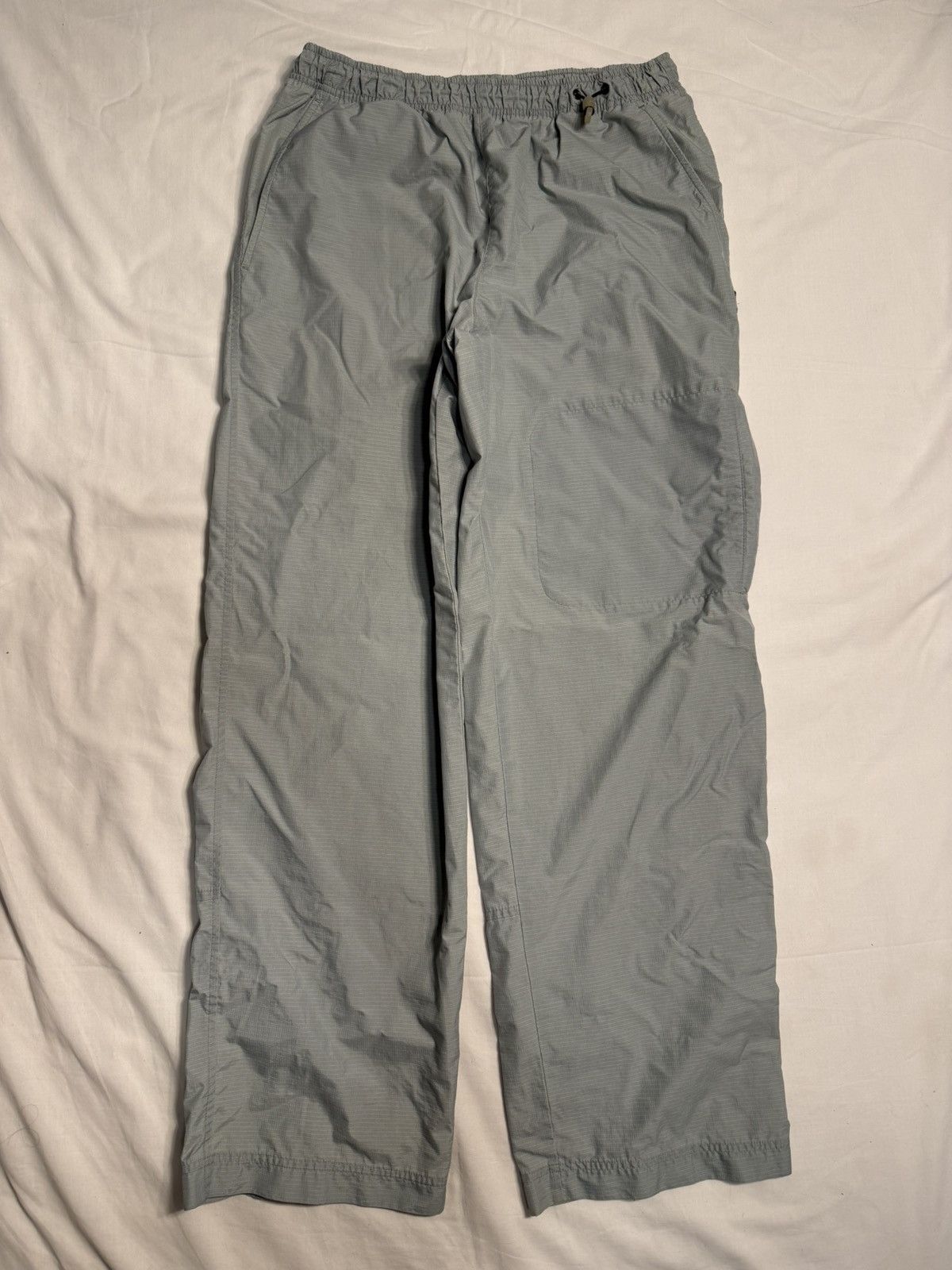 Nike Vintage 90s Y2K Nike Grey Nylon Cargo Track Pants Size US 32 / EU 48 - 1 Thumbnail