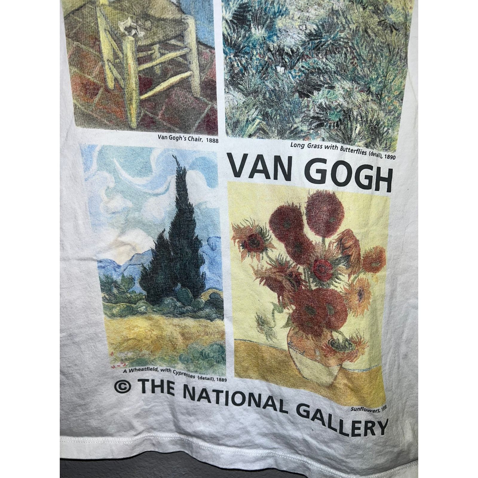 Urban Outfitters Womens Van Gogh Shirt Top The National Gallery Art Tee Small Size S / US 4 / IT 40 - 10 Thumbnail