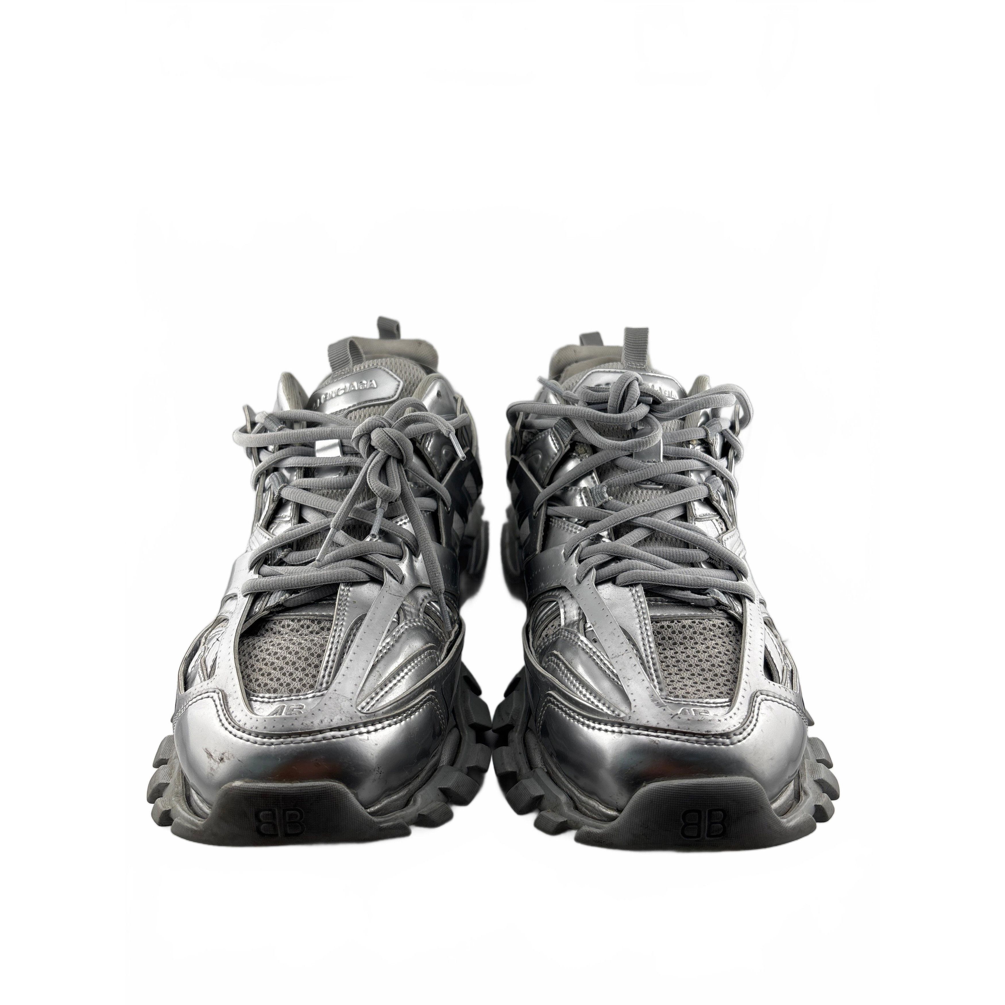 Balenciaga Balenciaga Track Triple Silver Size US 12 / EU 45 - 3 Thumbnail
