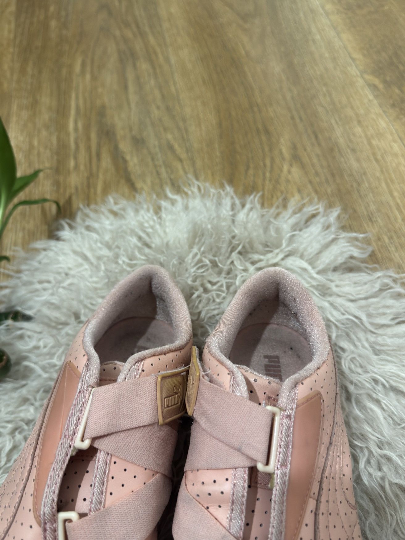 Puma VINTAGE PUMA MOSTRO LEATHER PINK SNEAKERS SHOES Size US 8.5 / IT 38.5 - 6 Thumbnail