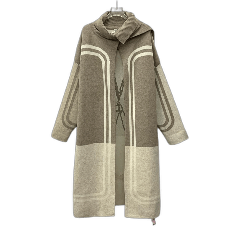 Hermes Hermes Colorblock Cashmere Knit Cardigan Jacket Size XS / US 0-2 / IT 36-38 - 1 Thumbnail