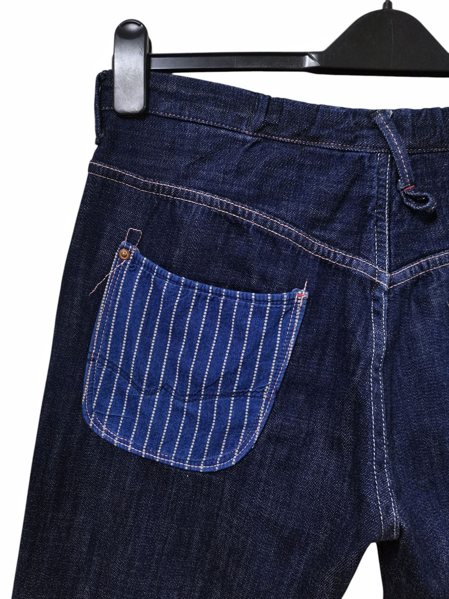 PHENOMENON 🇯🇵Phenomenon🇯🇵Hybrid Wabash Pocket Japan Denim Jeans Size US 32 / EU 48 - 15 Thumbnail