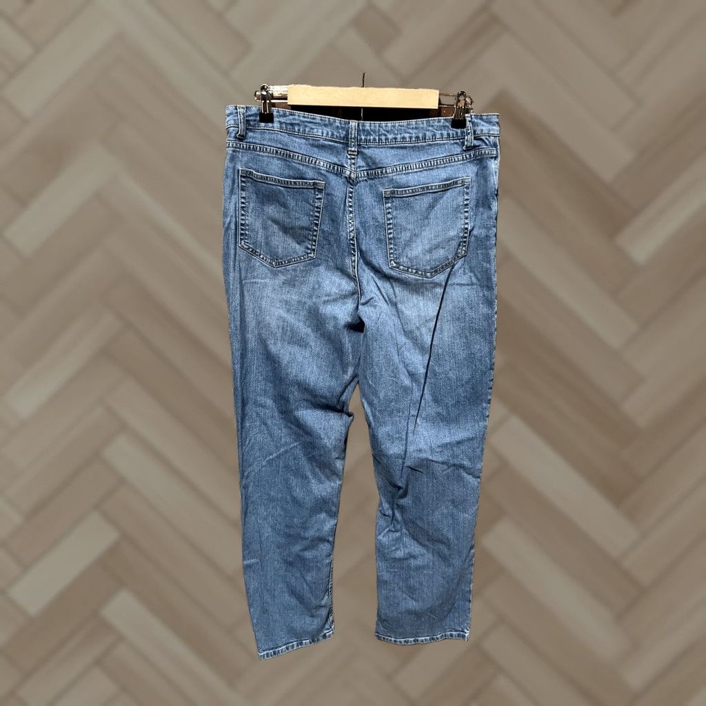Coldwater Creek VINTAGE Coldwater Creek Jeans Women Denim Straight Size 14 Blue 30" Size 36" / US 14 / IT 50 - 1 Thumbnail