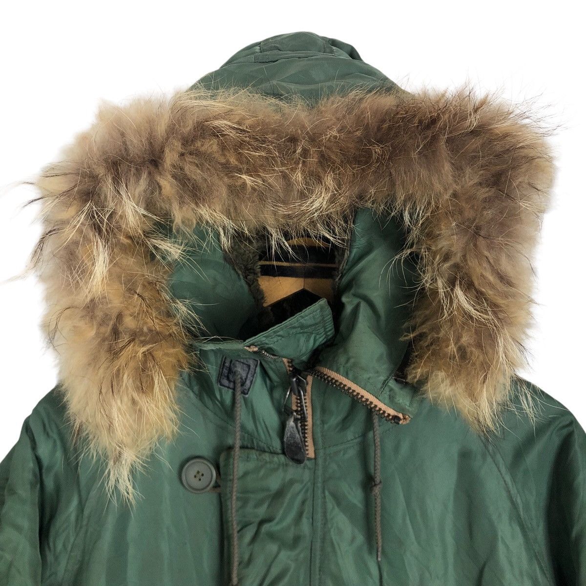 Avirex × Vintage Vintage Avirex Hooded Arctic Parka Faux Fur Hoodie Size US L / EU 52-54 / 3 - 6 Thumbnail
