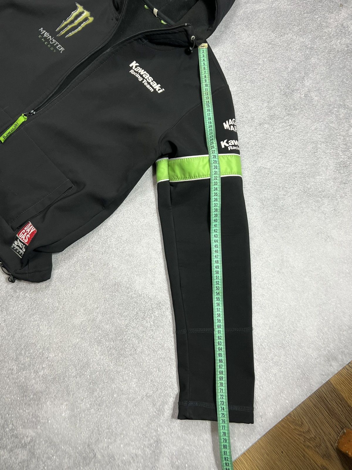 Other Vintage 90's Kawasaki Racing Team Logo Zip Up Jacket Size US M / EU 48-50 / 2 - 12 Thumbnail