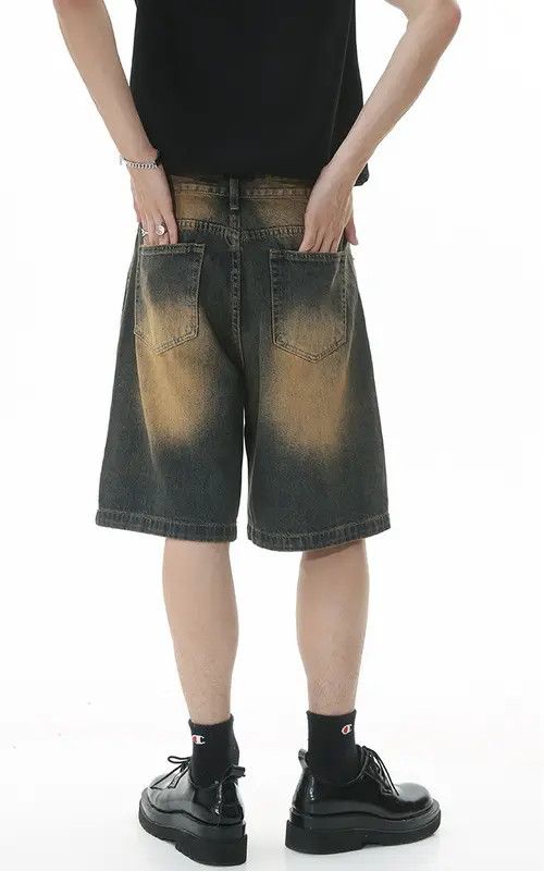 Other Casual loose vintage distressed denim shorts Size US 32 / EU 48 - 5 Thumbnail