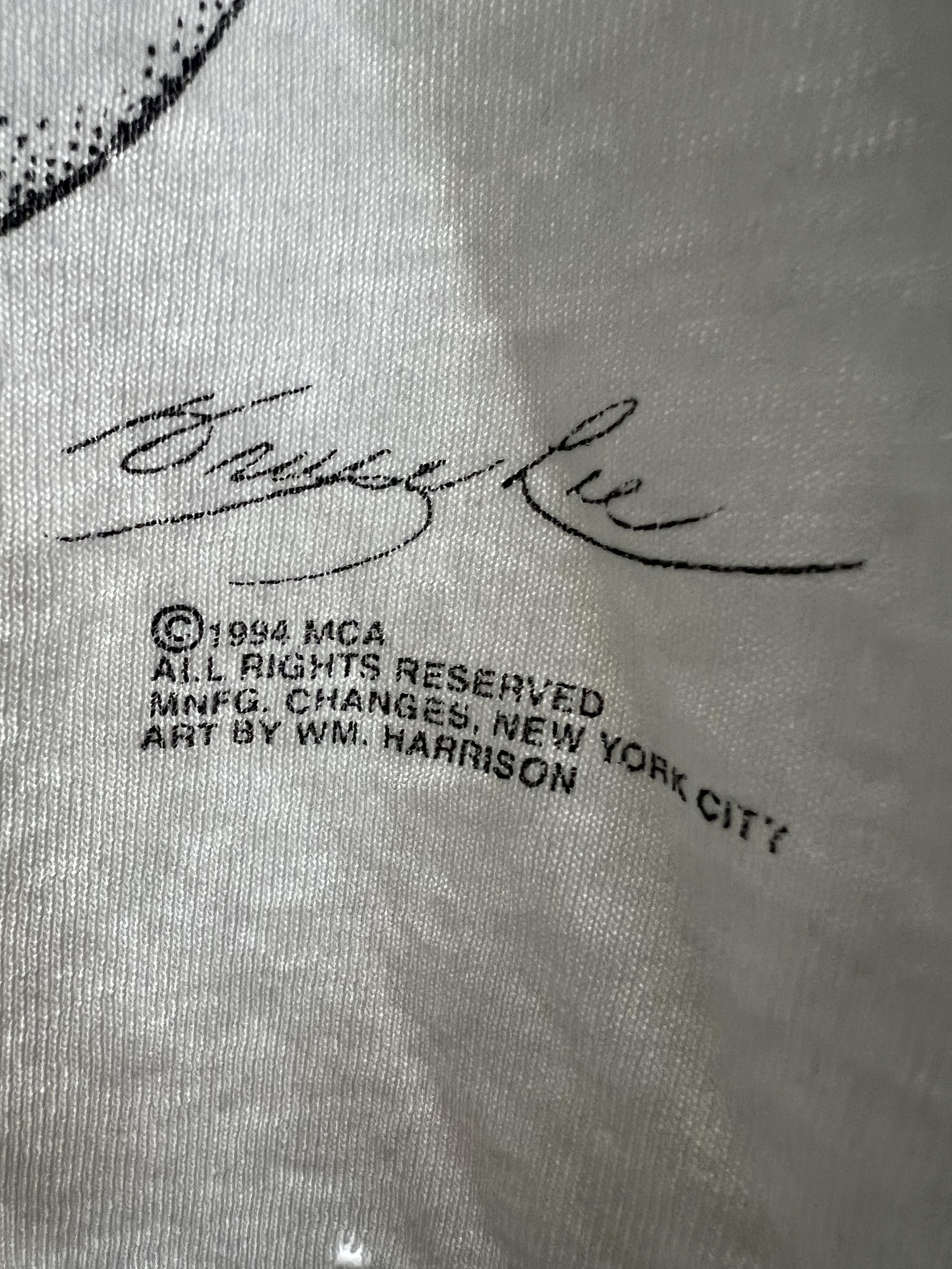 Vintage Vintage 1994 Bruce Lee 'Enter The Dragon' Face Tee Size US XL / EU 56 / 4 - 3 Thumbnail